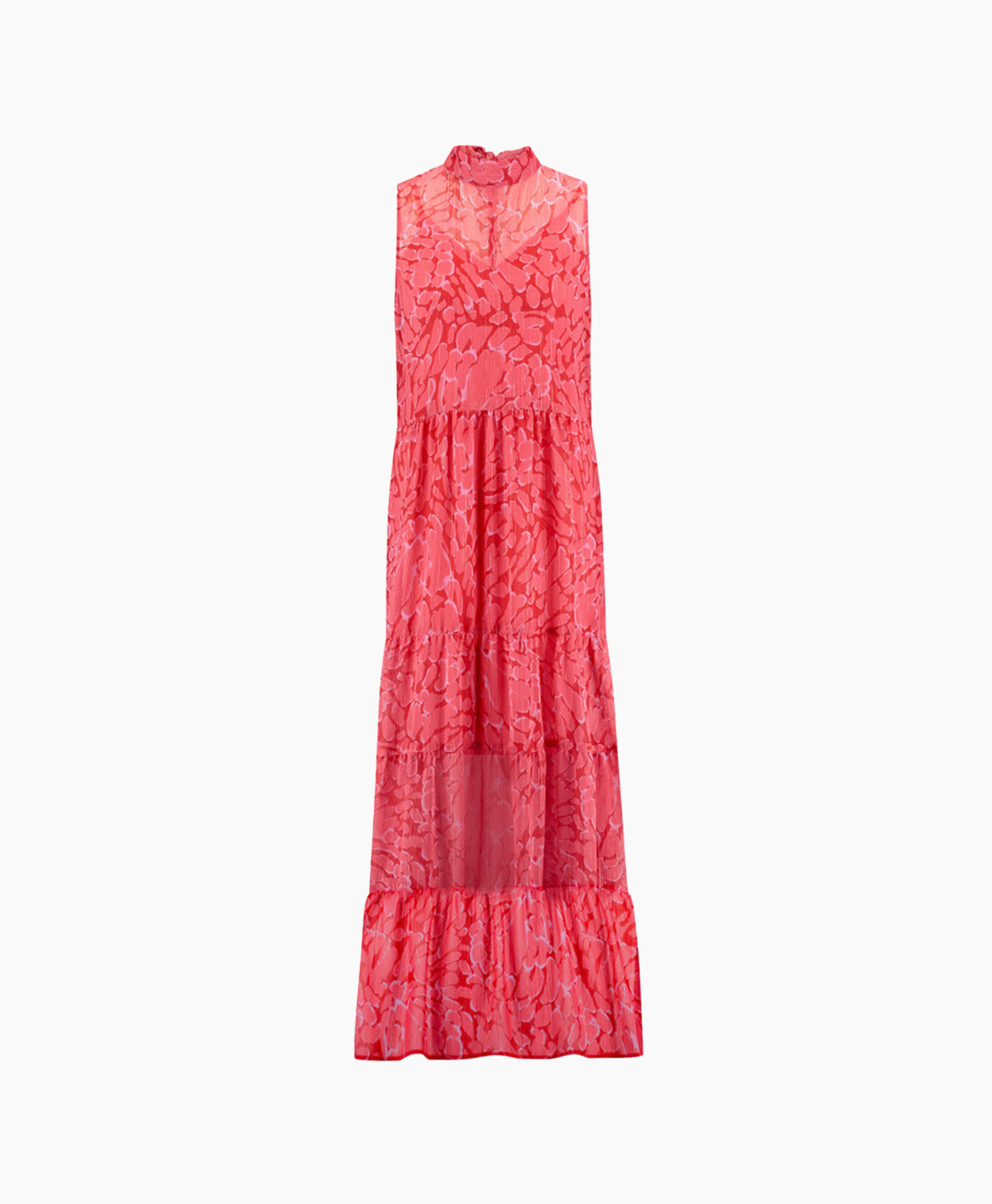 Jurk Farah Crepe Dress Rood