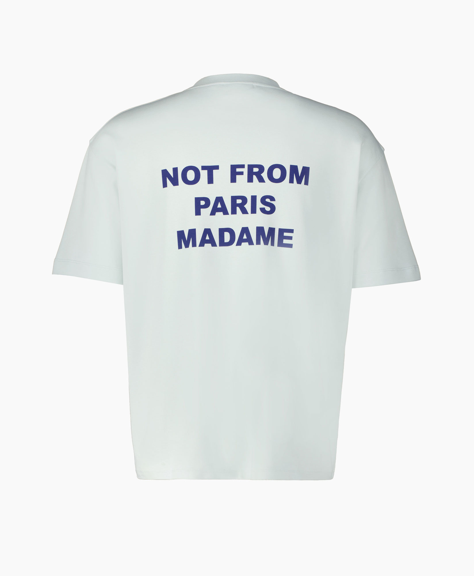 Drole De Monsieur T-shirt Le T-shirt Slogan Blauw