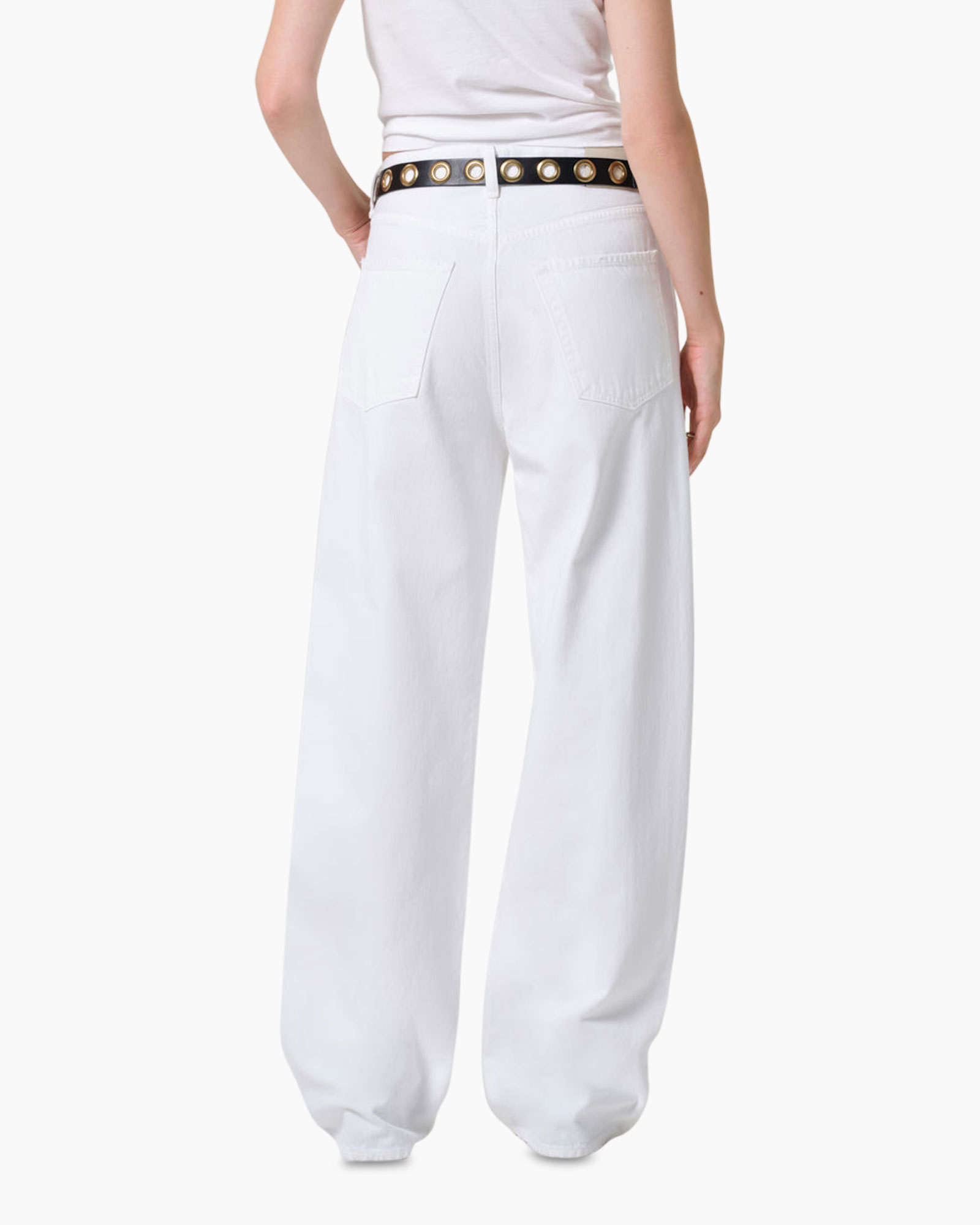 pants, white pants, wide-leg, belt, sandals