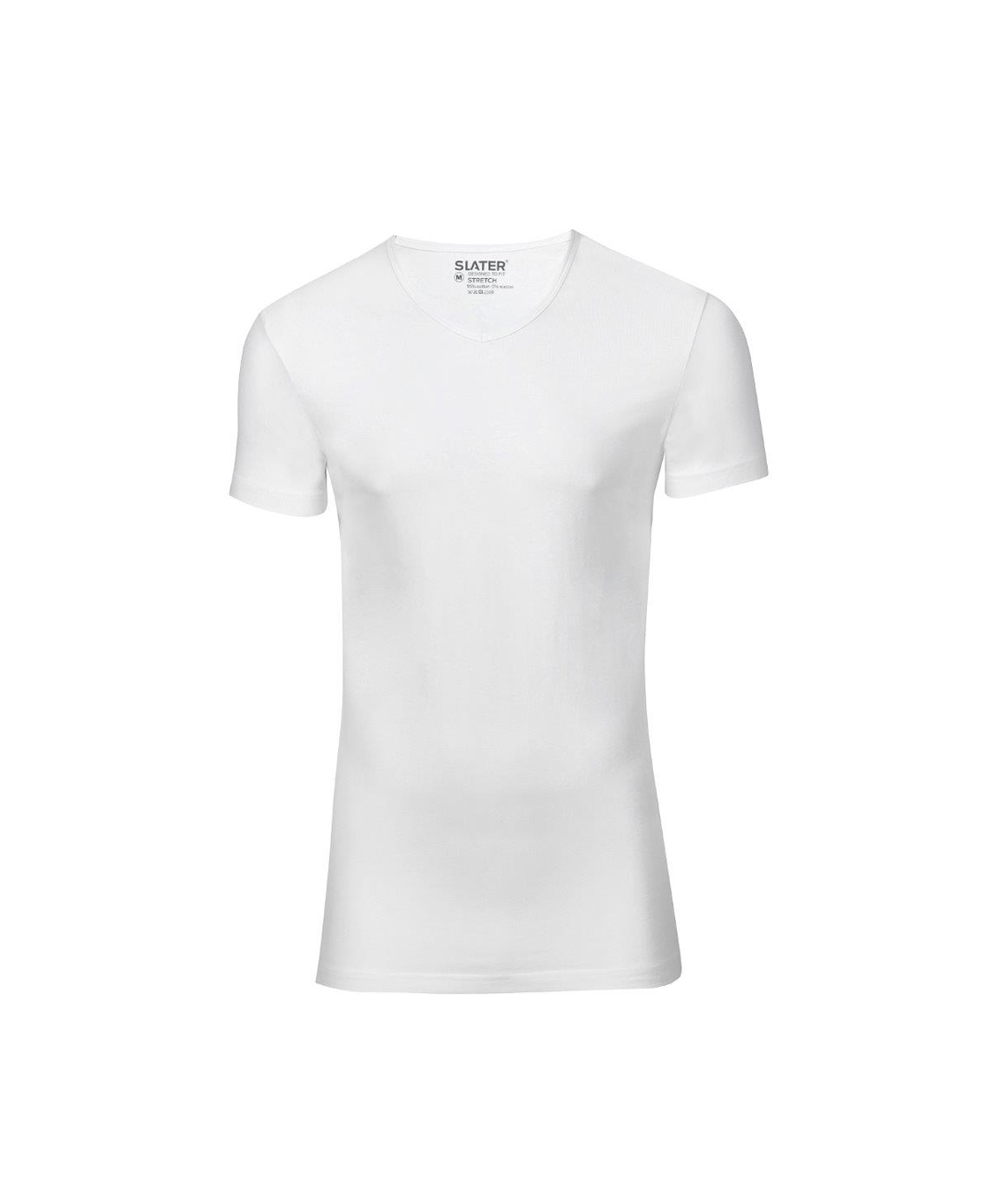 Slater T-shirt 6600 - Oud - Wit