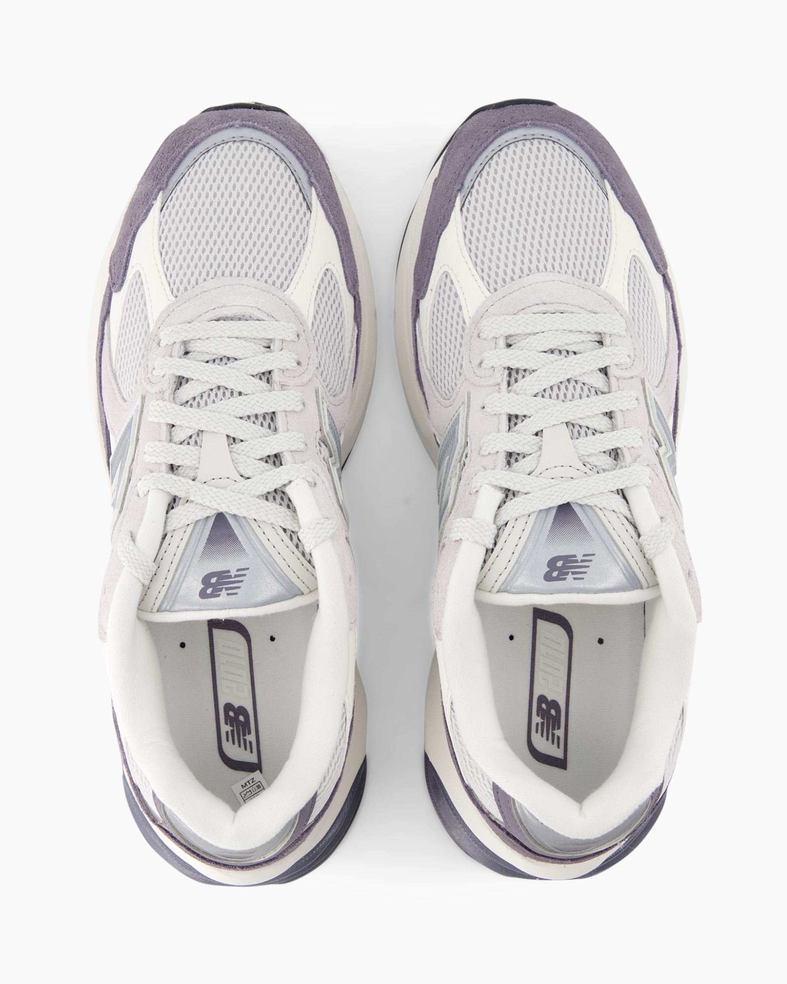 sneakers, sportschoen, mesh, veterschoen, paarsgrijs