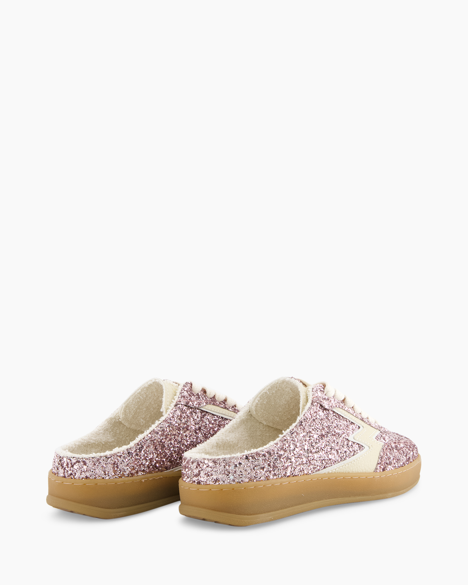 glitter shoes, slippers, pink glitter, kids footwear, gum sole