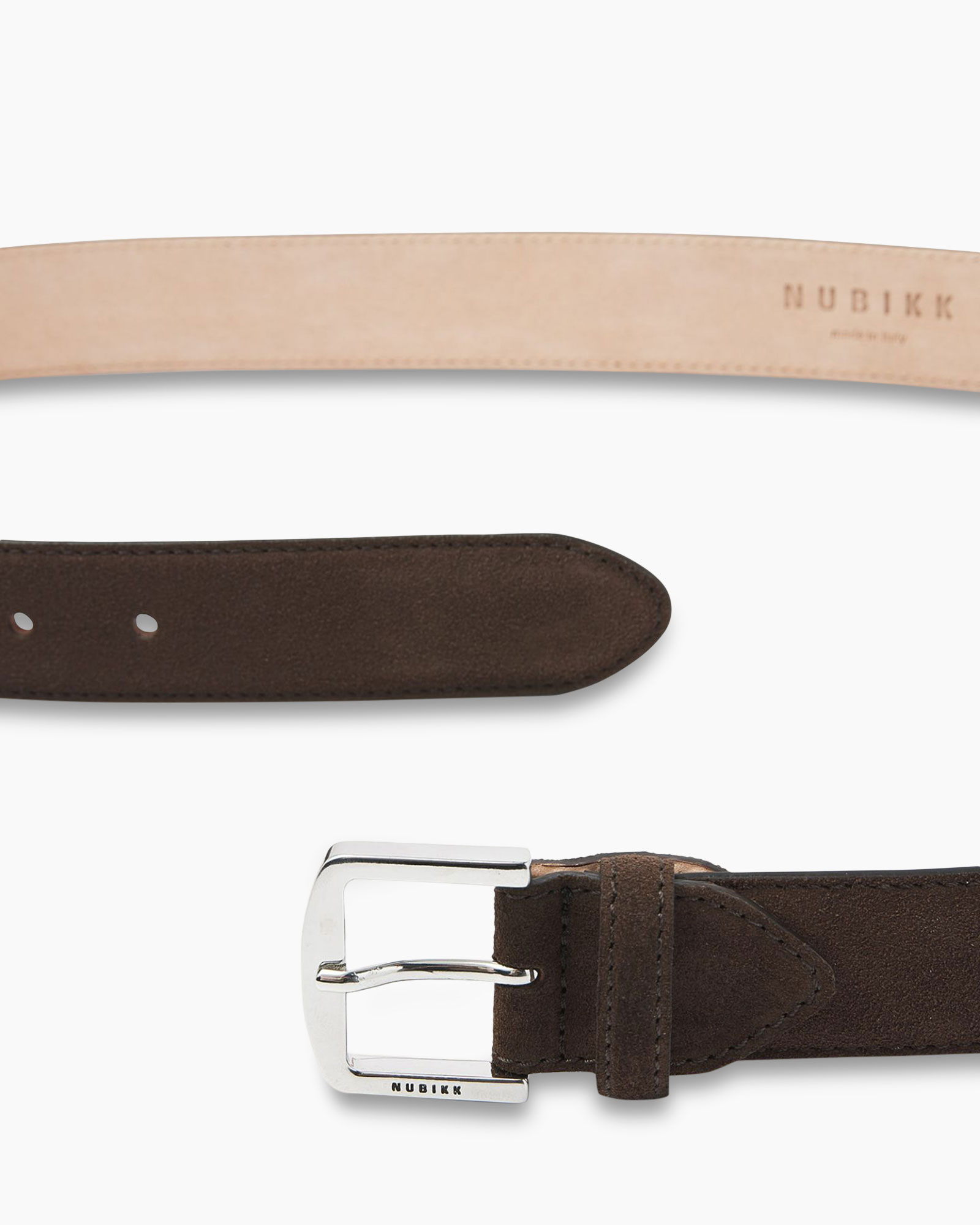 Riem James Belt Donker Bruin
