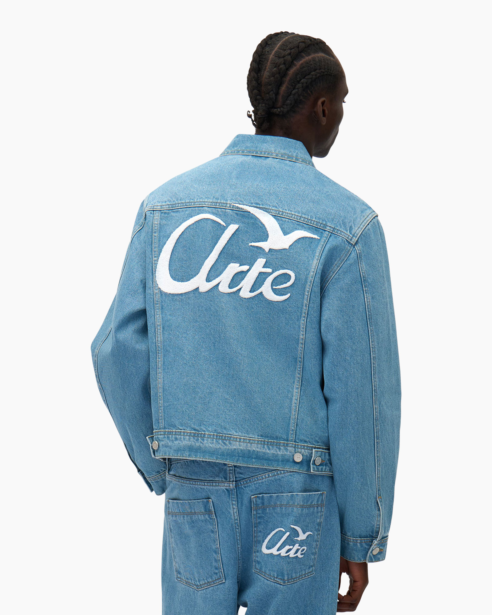 Spijkerjas Logo Bird Jacket Jeans