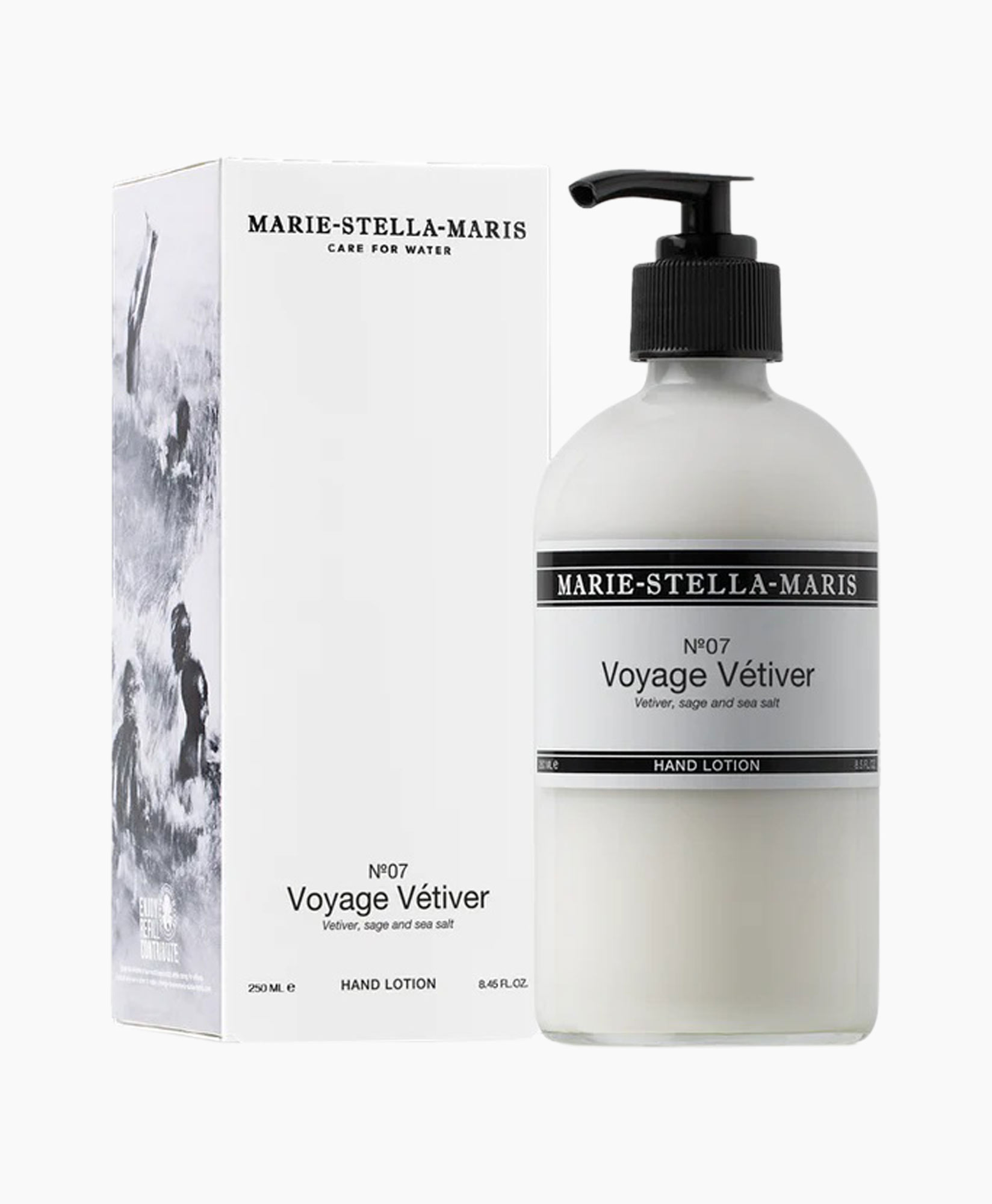 Diversen Hand Lotion Voyage Vétiver 250ml Ivoor / Naturel