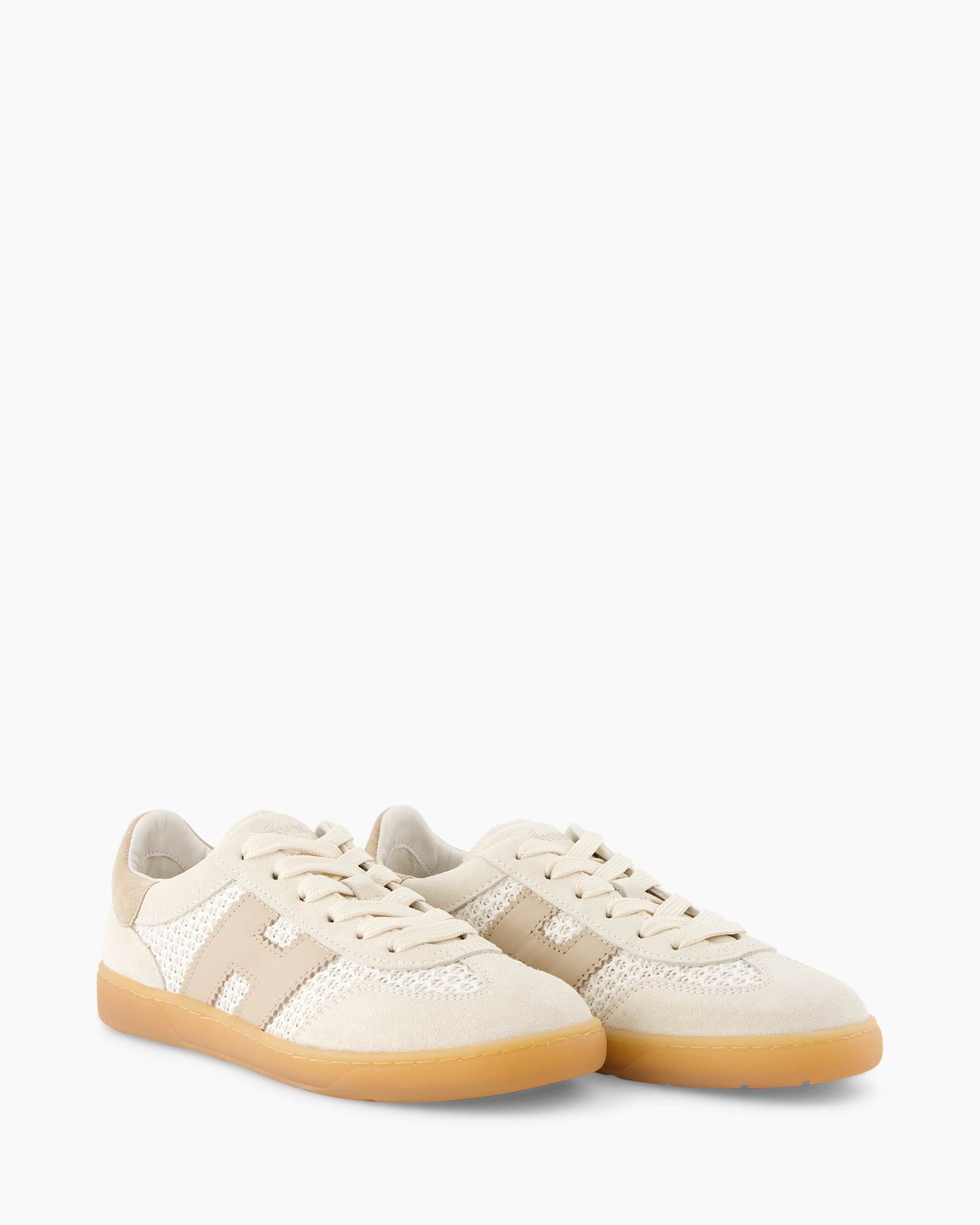 sneakers, cream, canvas, gum sole, laces