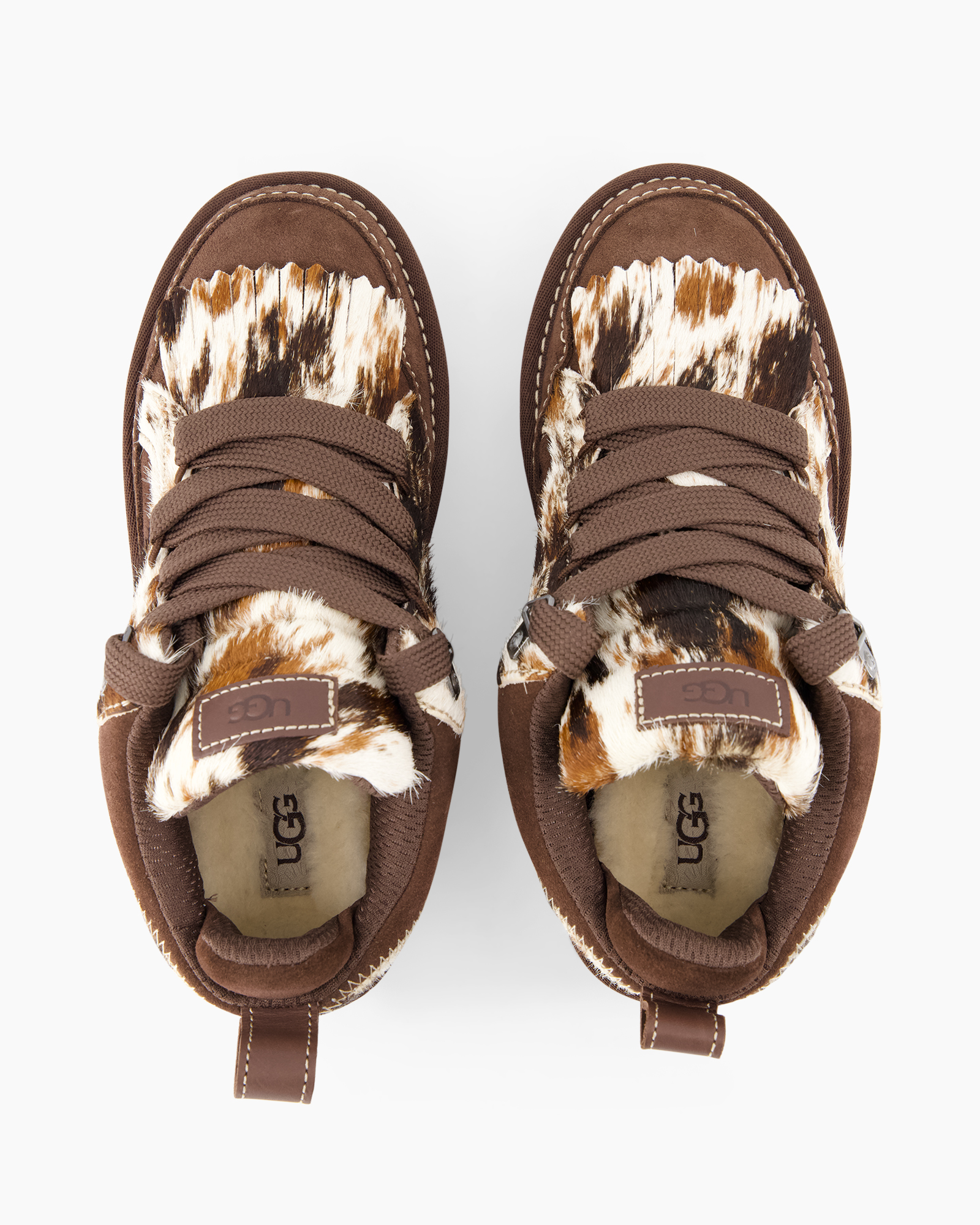 kinder schoenen, laarzen, bruin, faux fur, veters