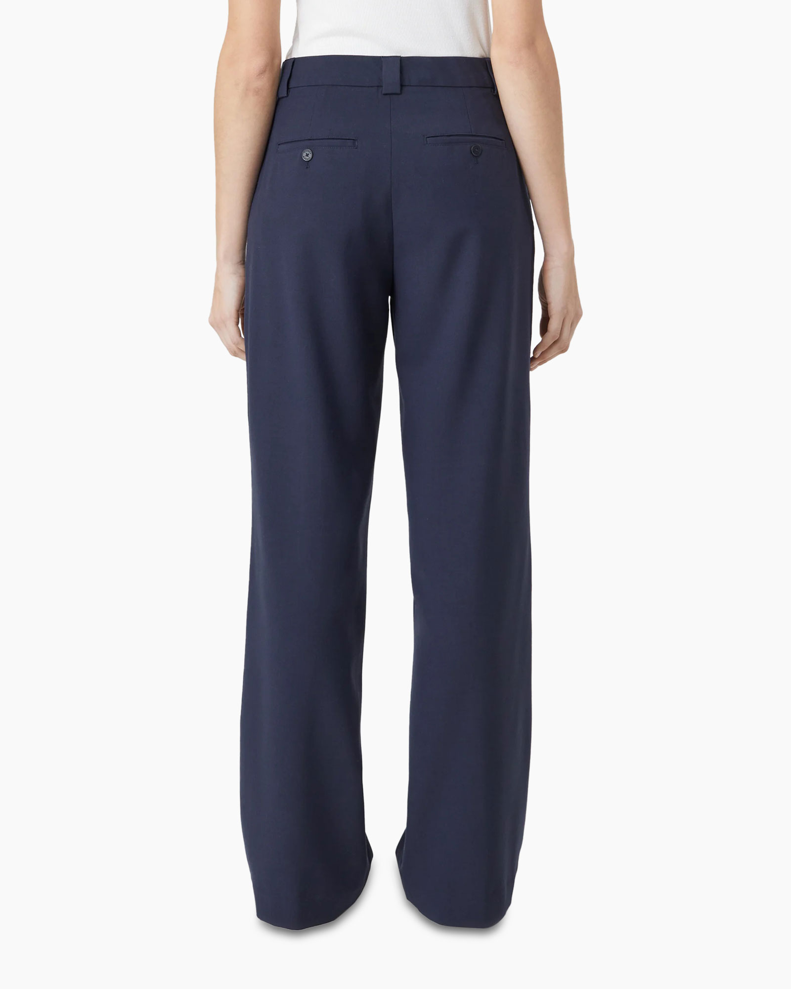Pantalon Mawson Donker Blauw