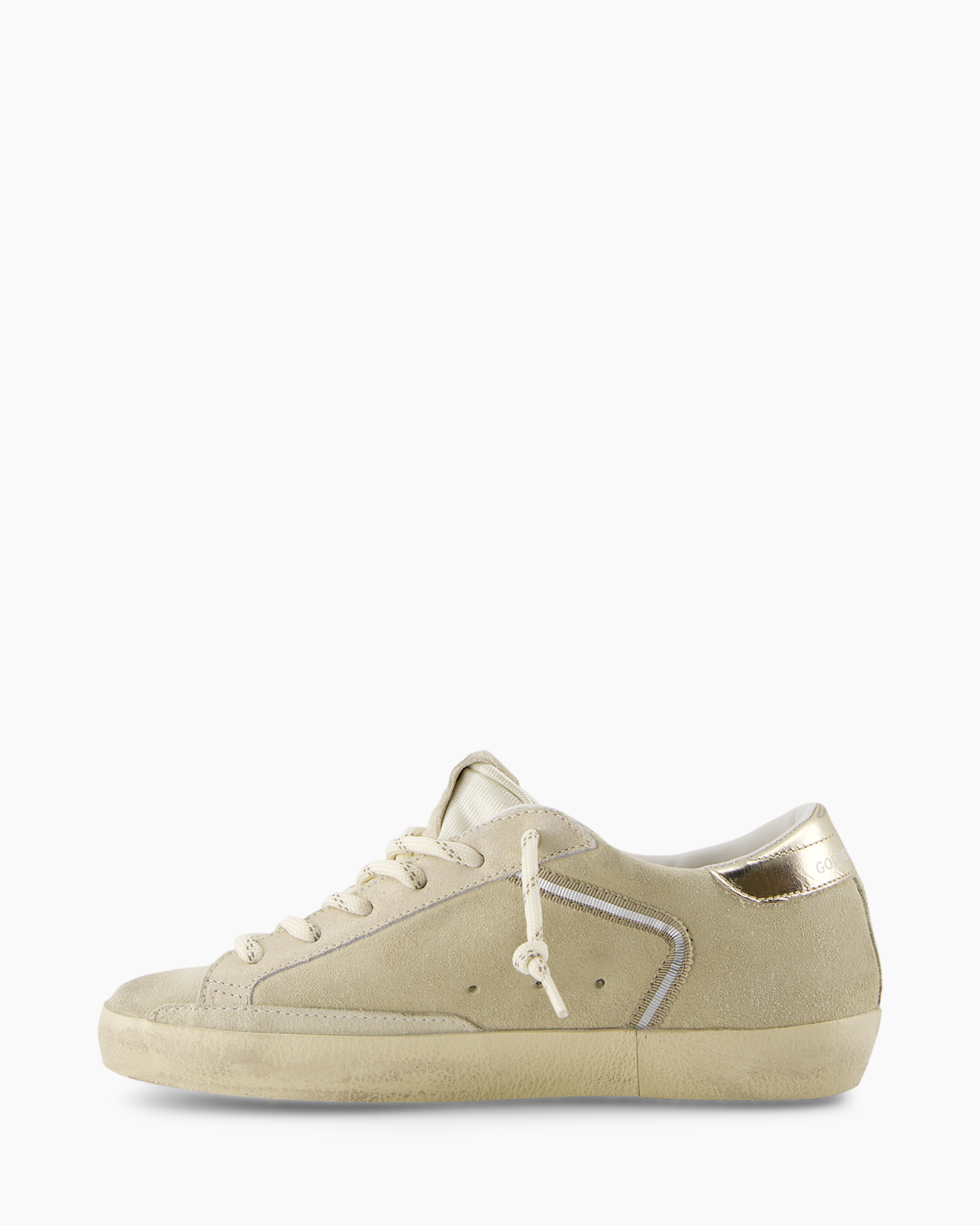 beige, suede, sneakers, laag-selten, ster detailing