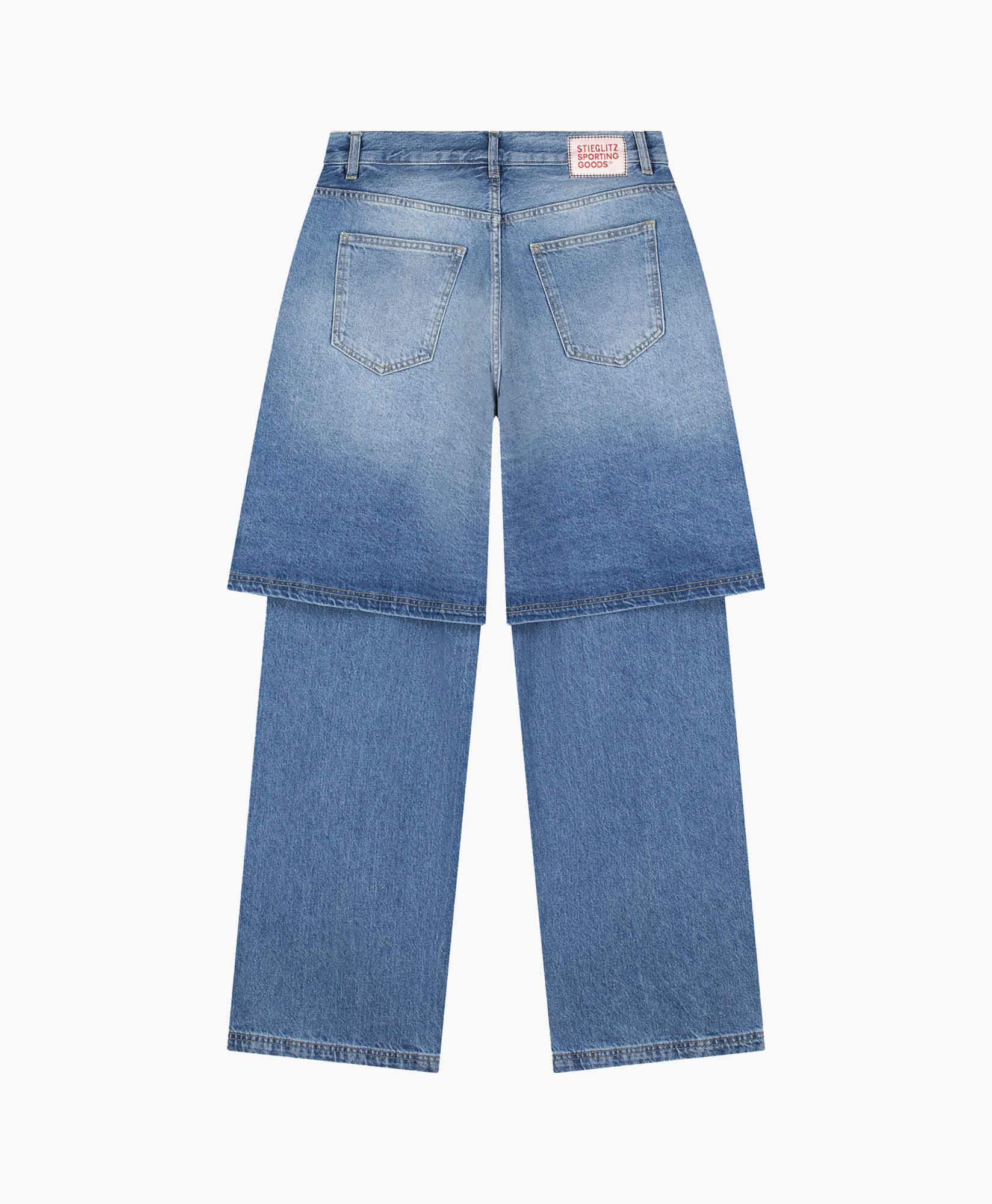 denim, jeans, patches, patchwork, wide-leg?, distorted