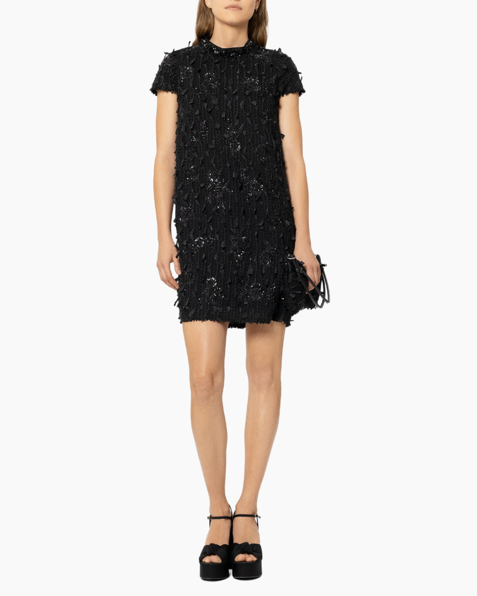 Jurk 738627/3801-0 Zwart dessin