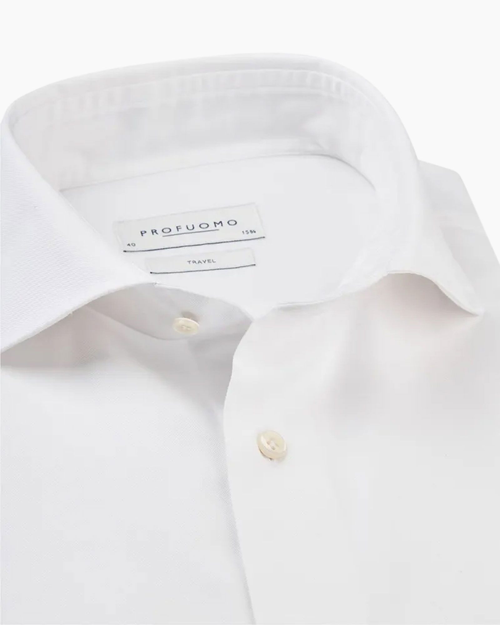 Overhemd Shirt Cutaway Sf Sc White Wit