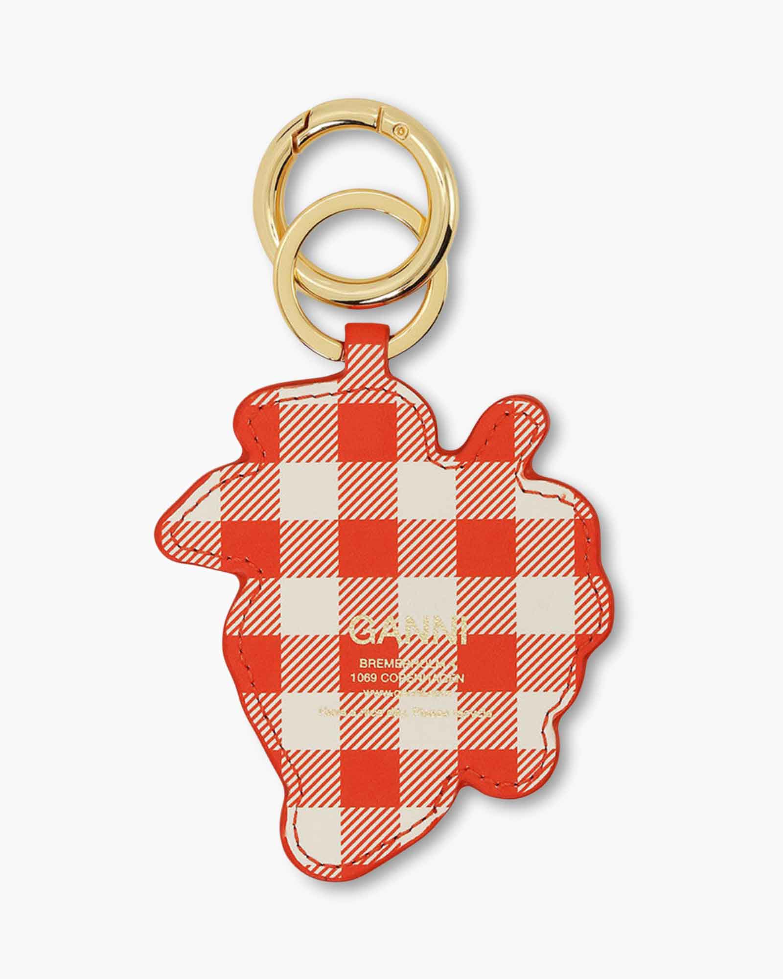 Diversen Grape Keyring Velvet Rood
