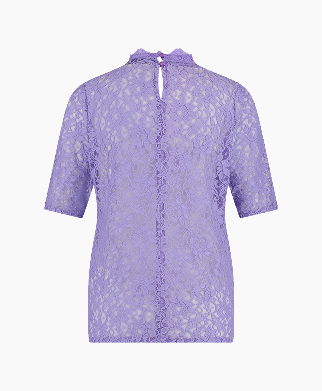 Studio Anneloes Top & T-shirt Lovia Lace Top Paars