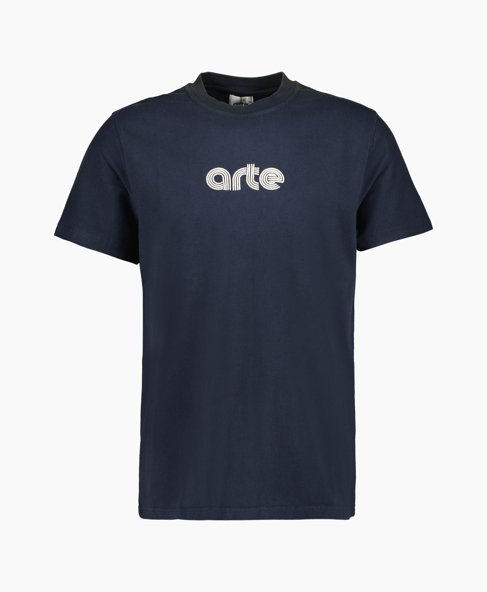 Arte Antwerp T-shirt Korte Mouw 3d Front Bauhaus L Donker Blauw