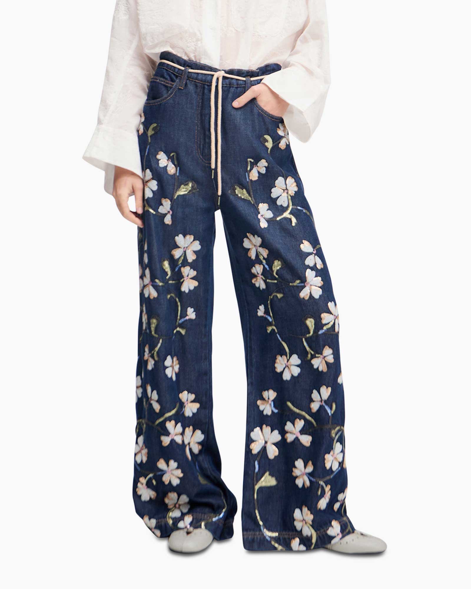 Jeans Fadi Donker Blauw