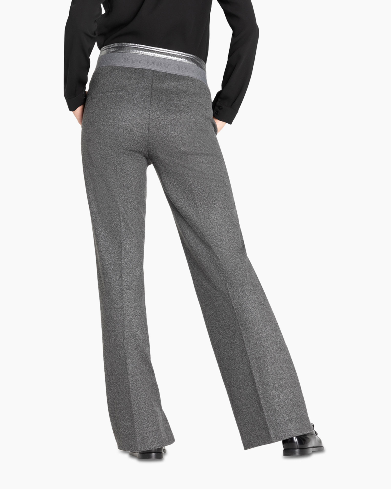 Broek Ava Double Jogg Grijs
