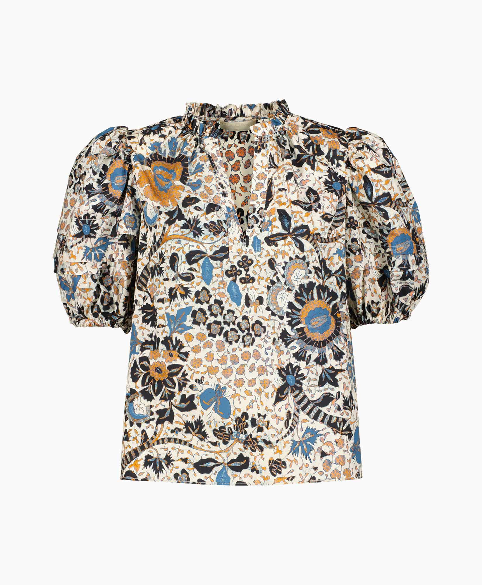 Ulla Johnson Top Imari Licht Blauw