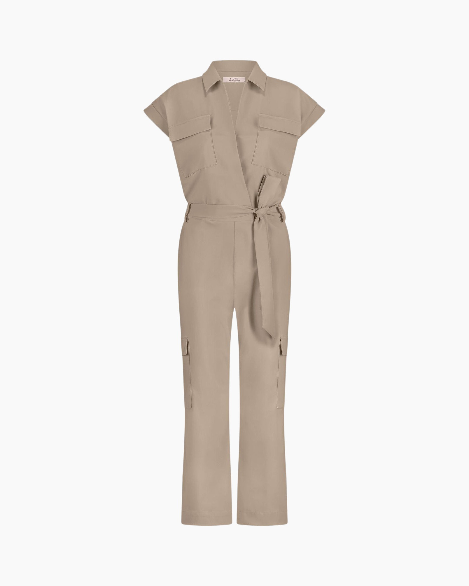 Jumpsuit Nancy Cargo Jumpsuit Geel