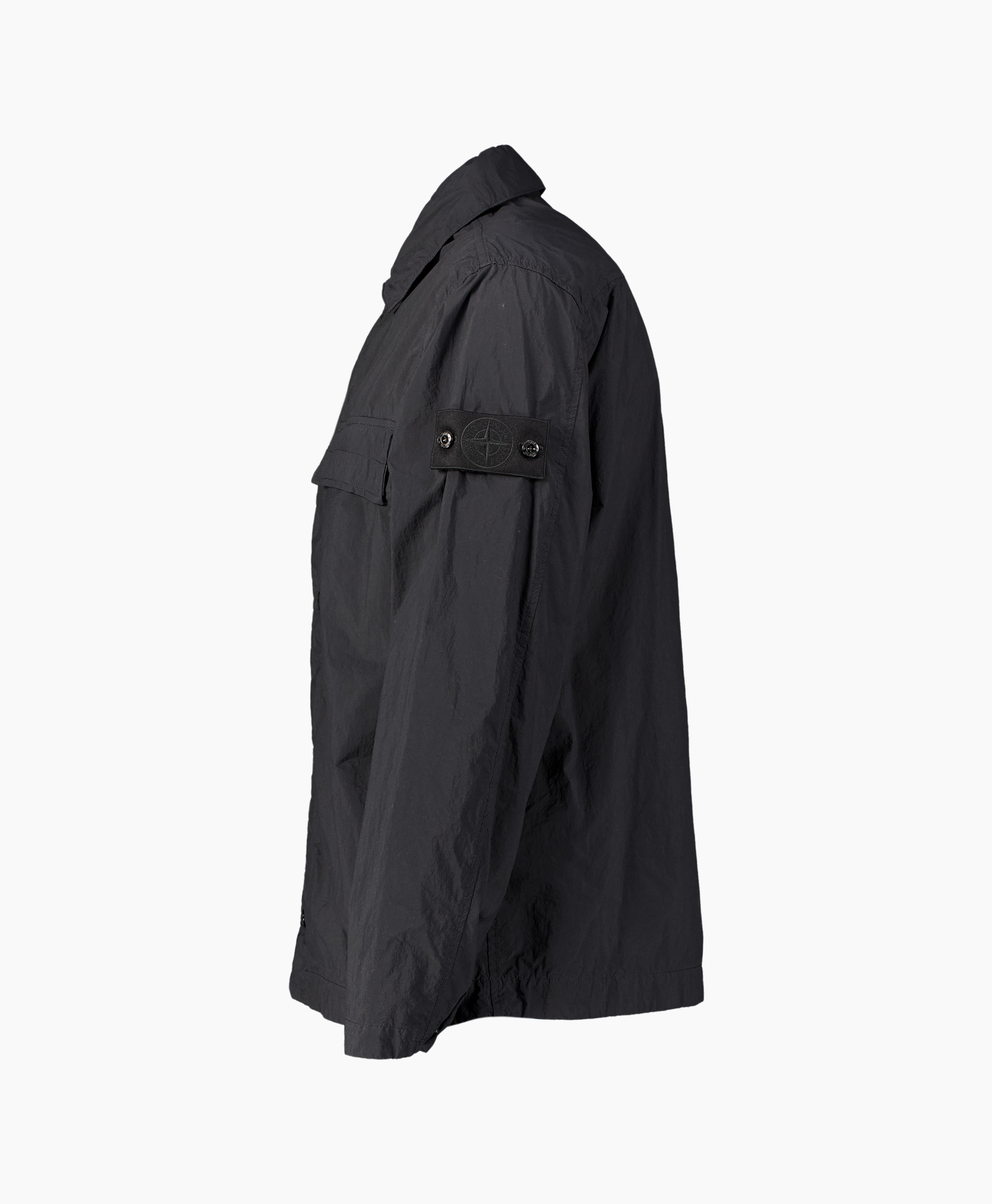 jas, buitenkleding, langer mouw, donkergrijs, armbandriempje