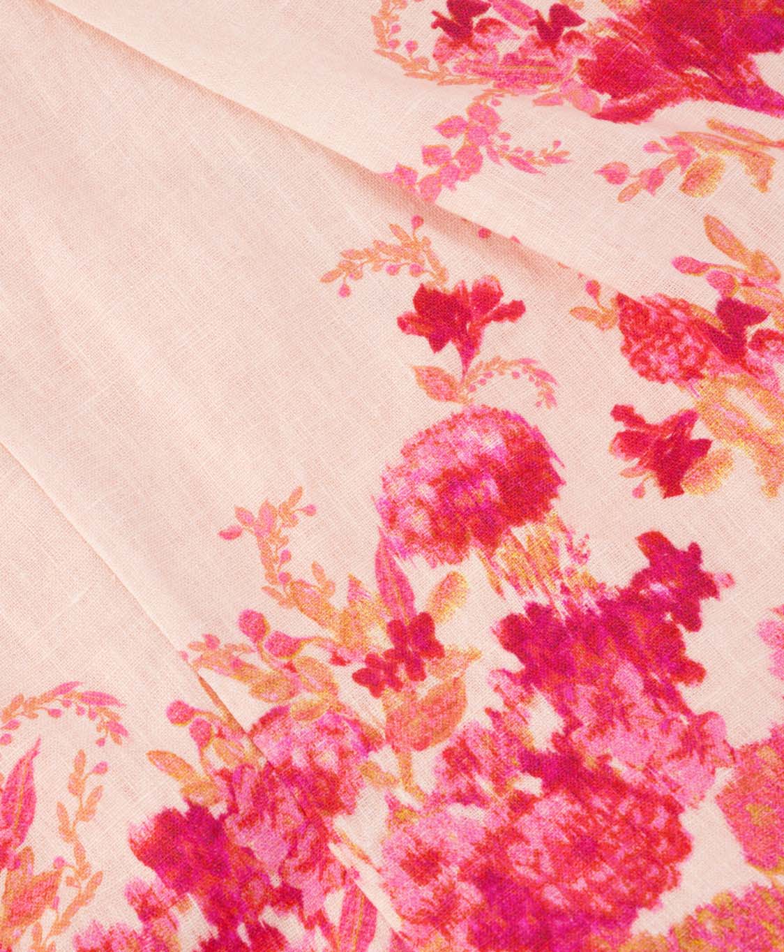 Zimmermann Blouse High Tide Tuck Rose
