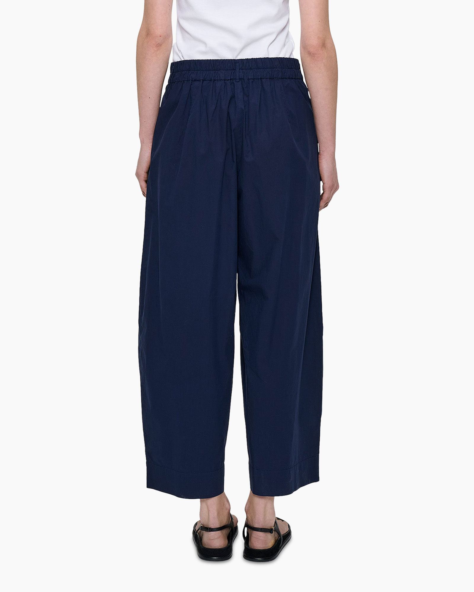 wide-leg, navy, pants, culottes, ankle-length