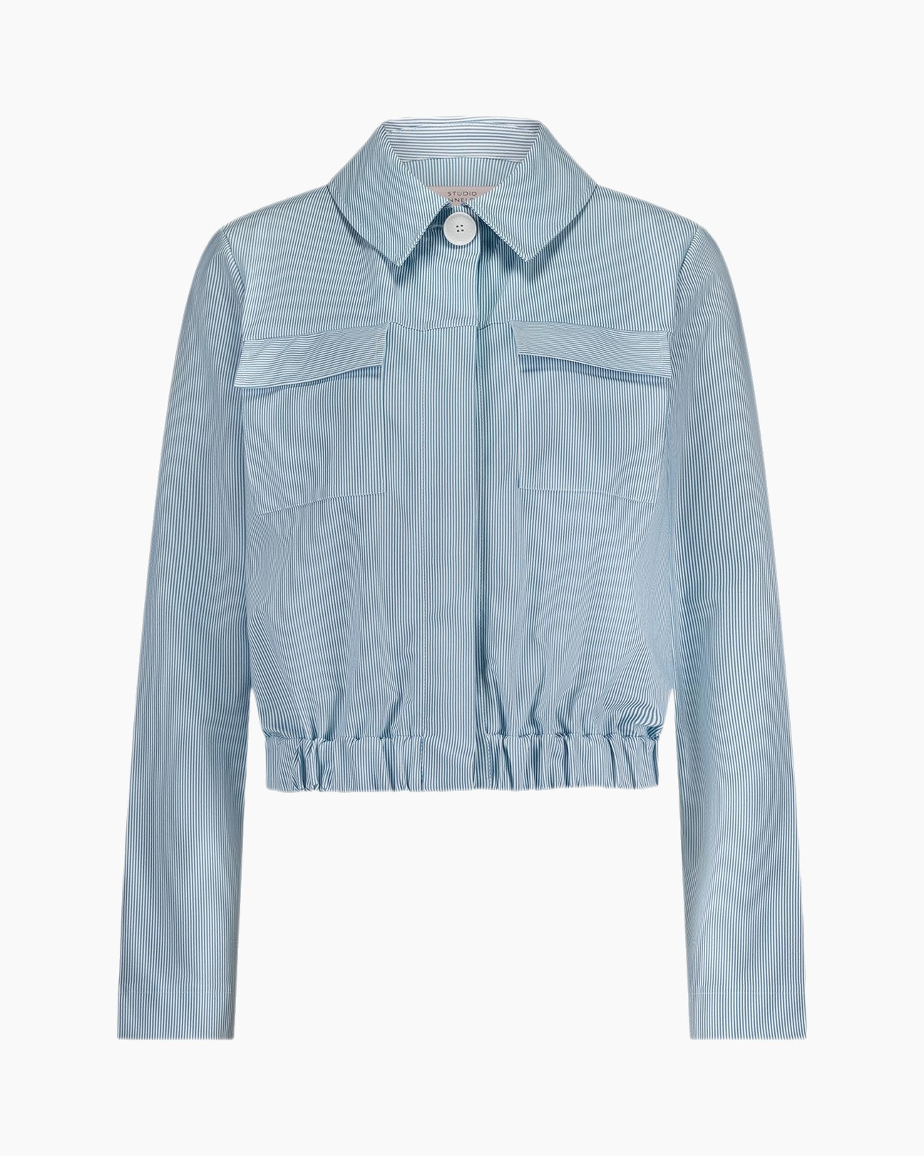 Jack Geertje Stripe Jacket Ecru