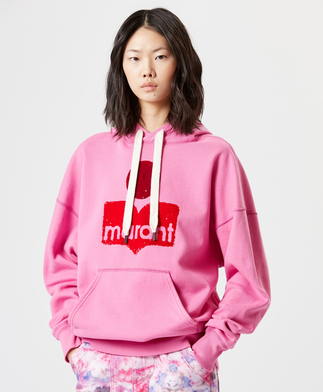 Marant Étoile Hoodie Mansel Pink