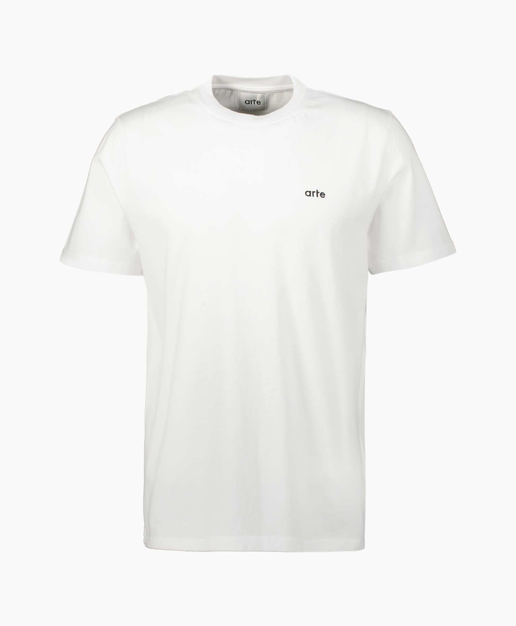 Arte Antwerp T-shirt Korte Mouw Back Print Wit
