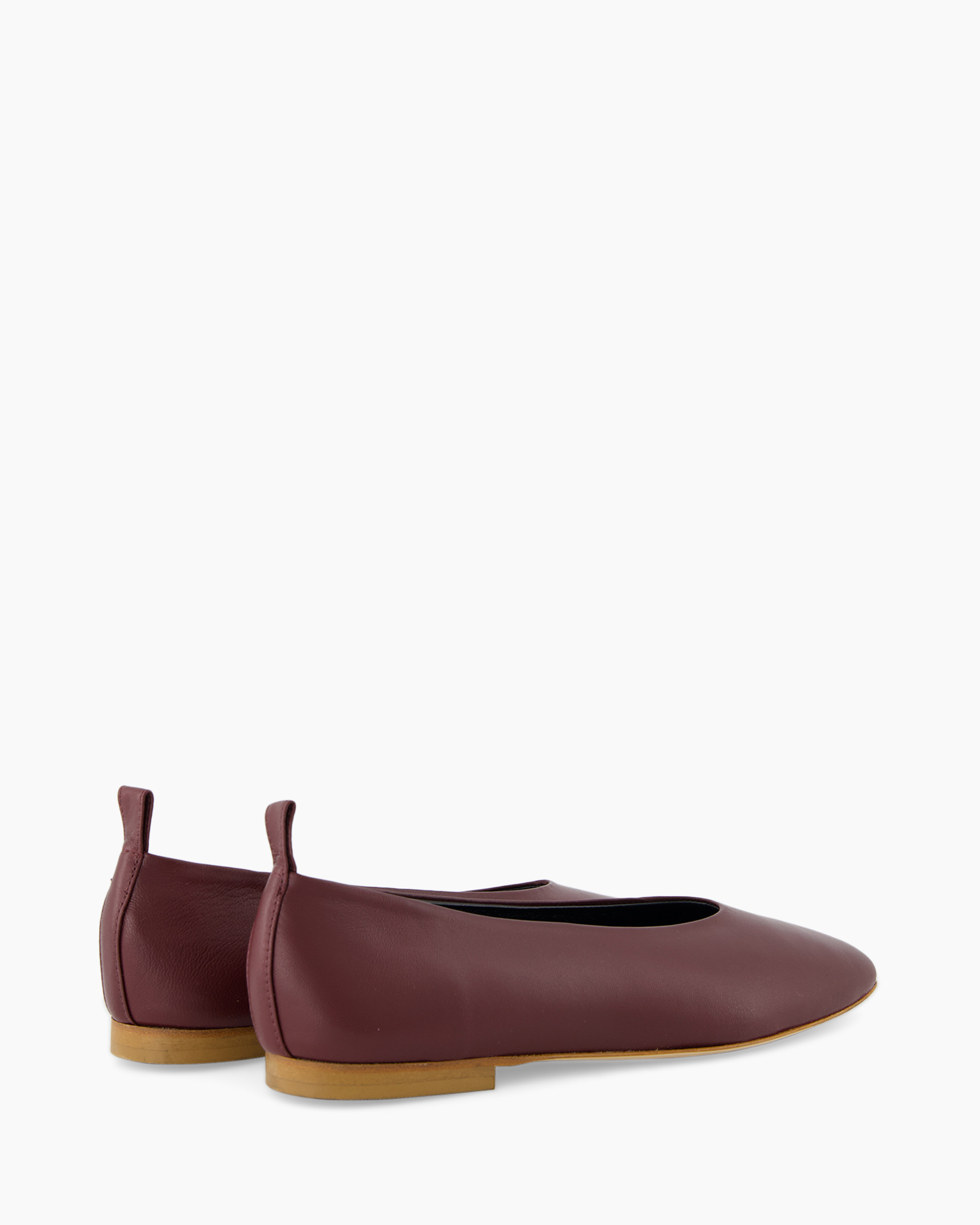 Ballerina Ibiza Nappa Bordeaux