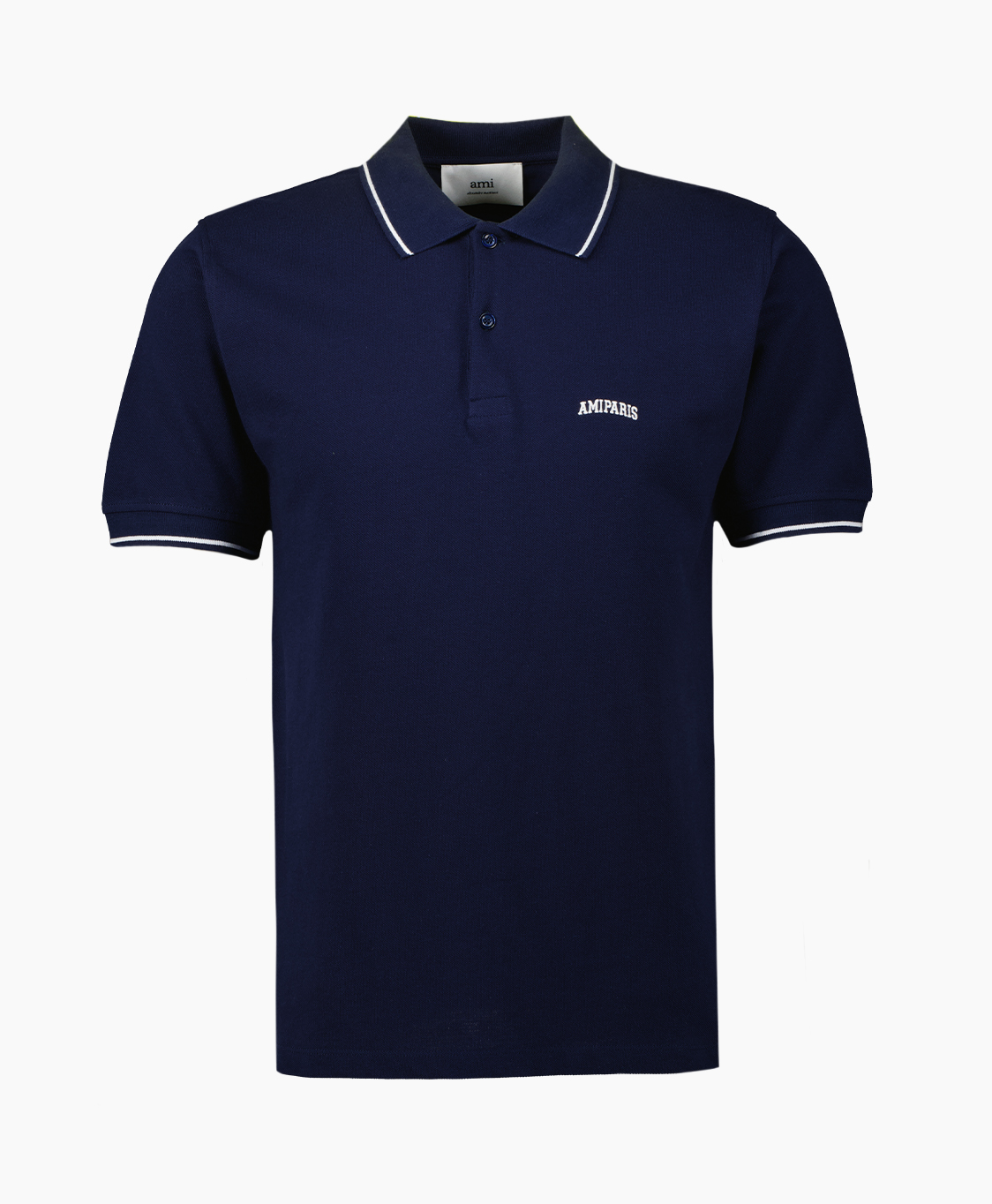 Ami Polo Ami Paris Donker Blauw