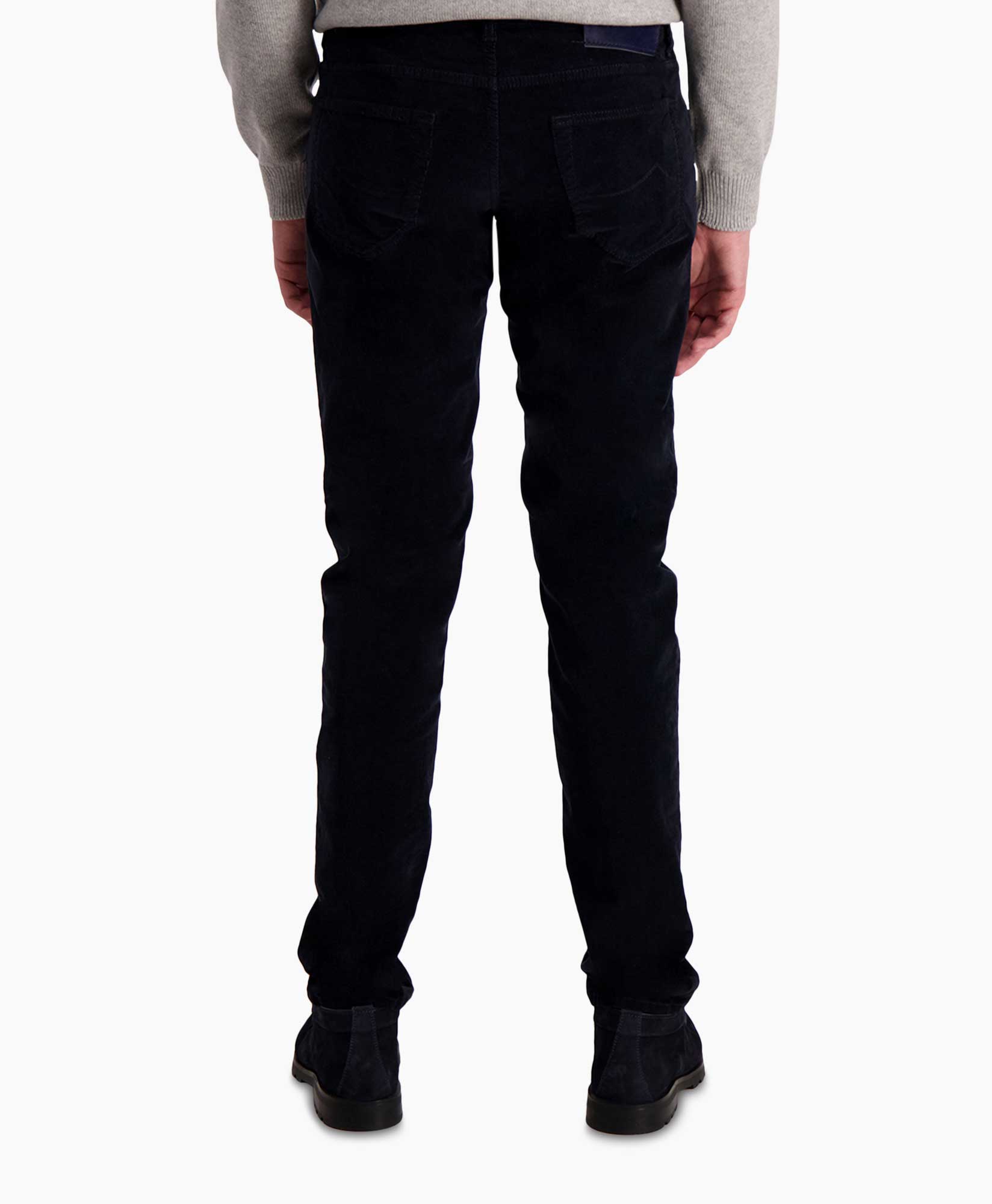 Pantalon Slim Fit Nick Donker Blauw