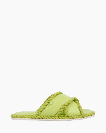 slipper, sandals, open-toe, twisted-strap, foam-sole