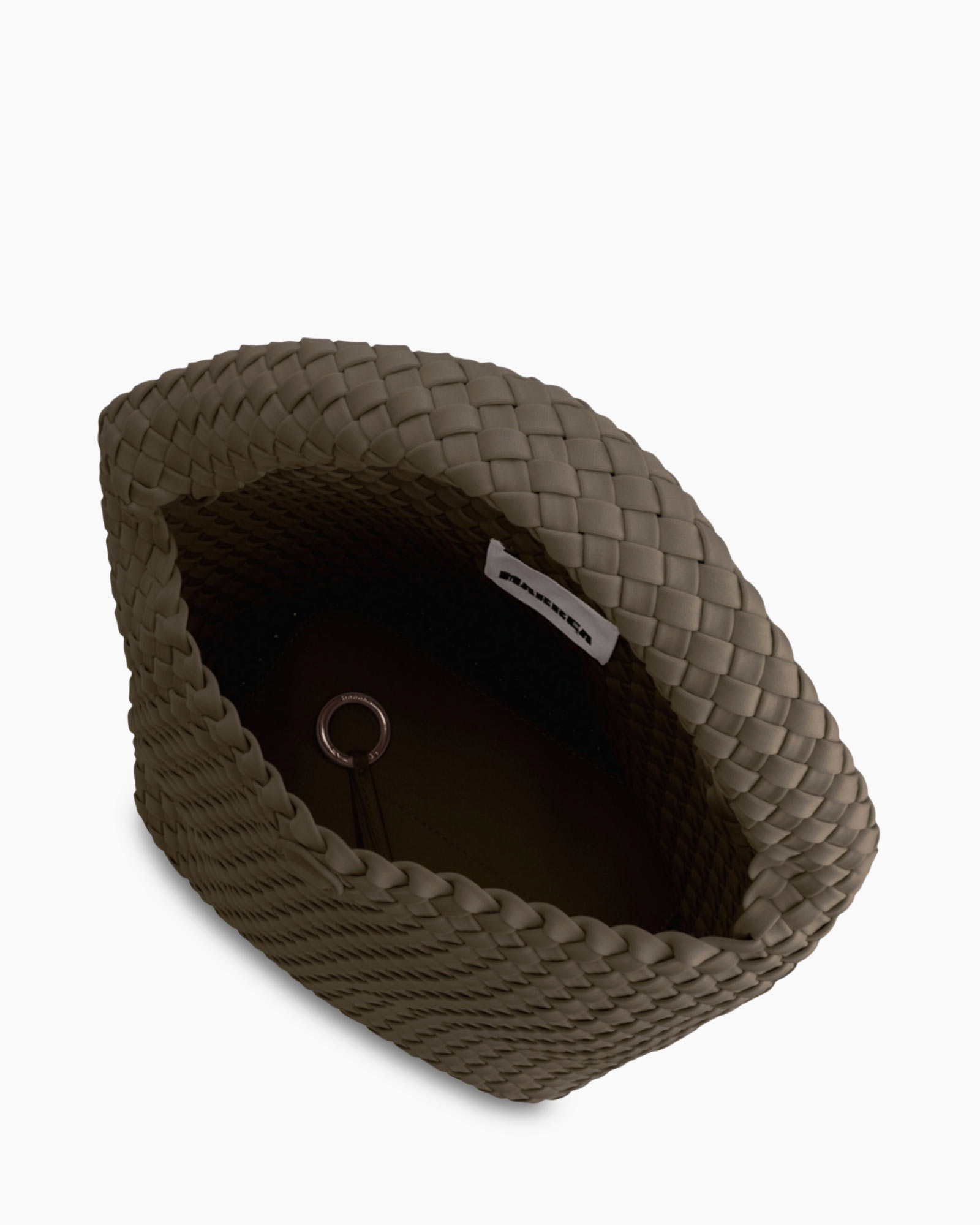 Schouder/hand Tas Bucket Bruin