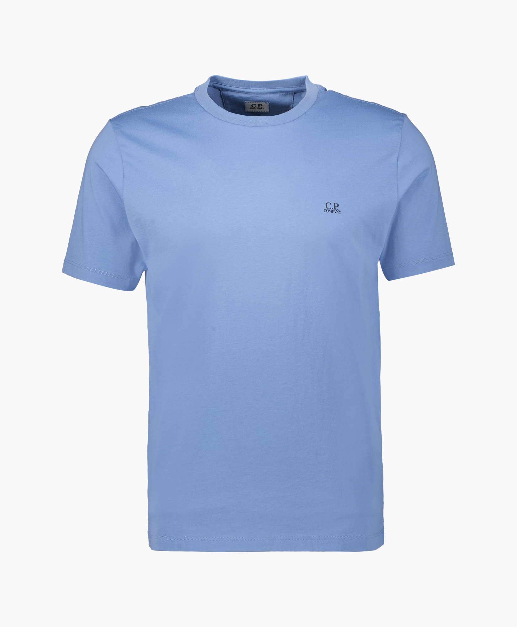 Cp Company T-shirt 30/1 Jersey Small Logo Blauw