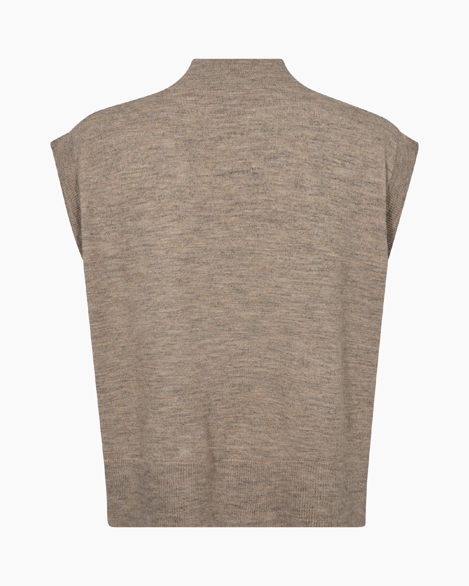 Vest My V-knit Ecru