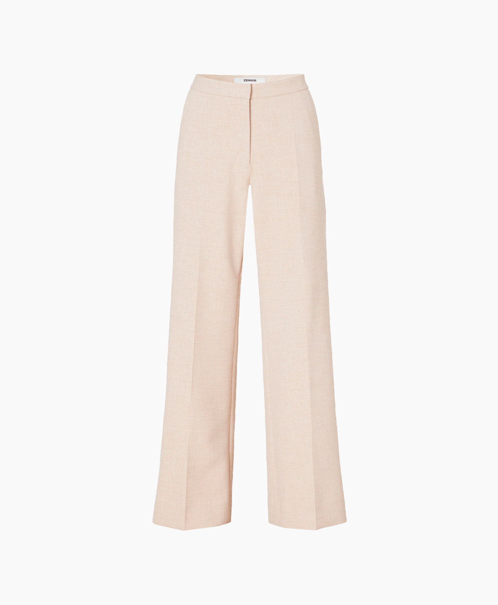 Zenggi Broek Tailored Pants Beige