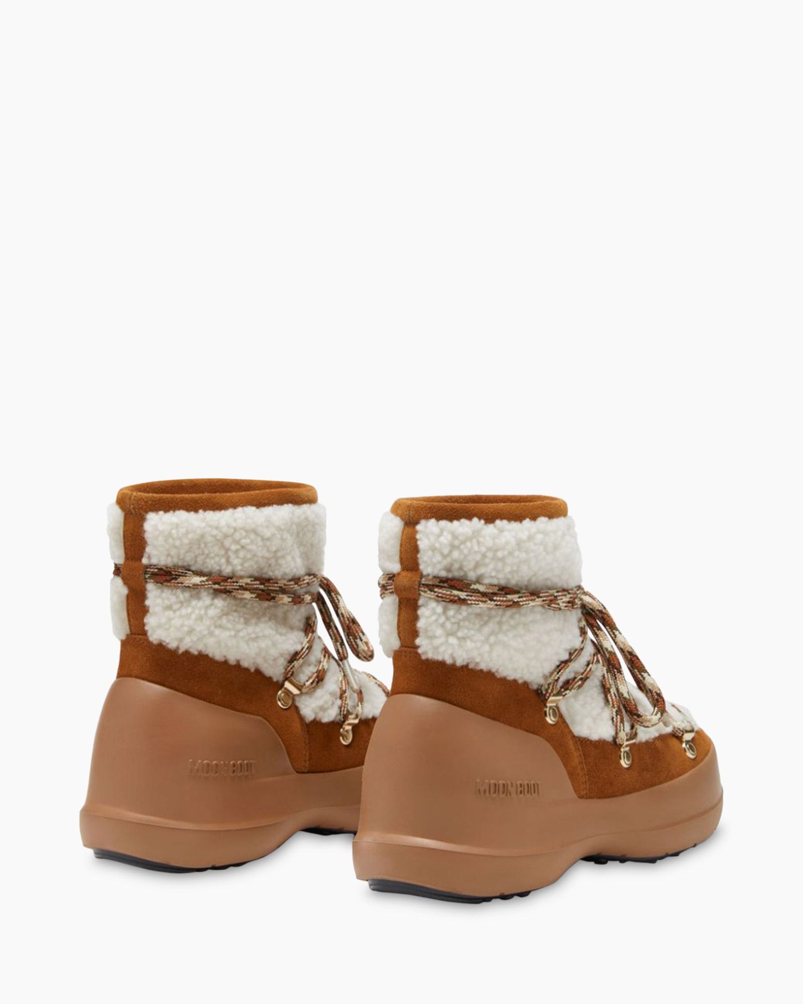Enkellaars Mb Luna Boot Shearling Bruin