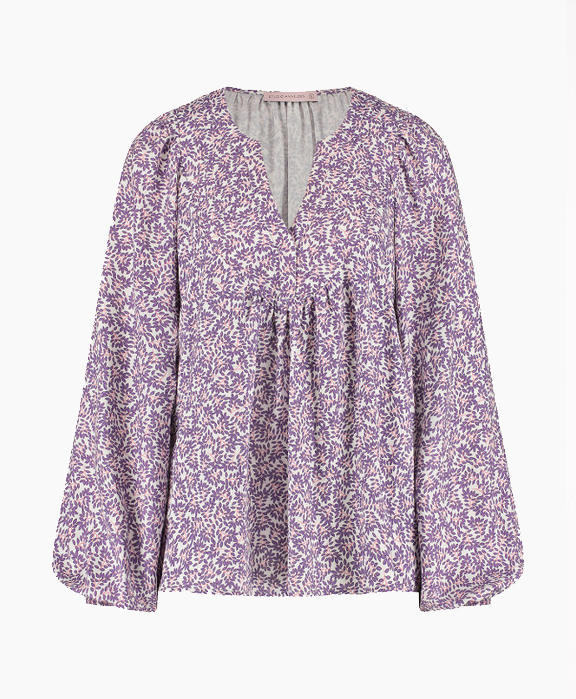 Studio Anneloes Blouse Linde Twig Ecru