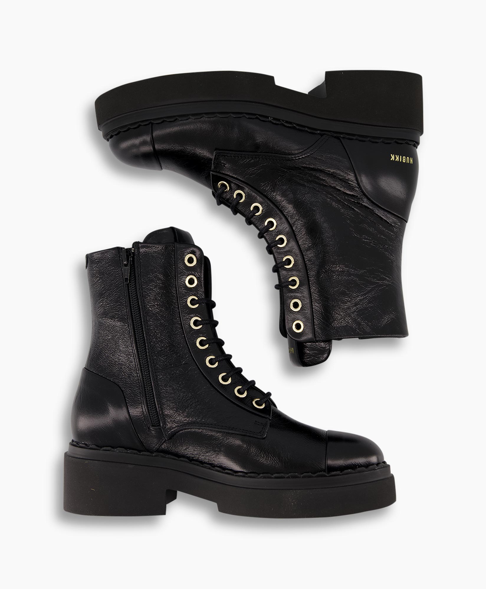 Nubikk Loafer Finn Cone Zwart