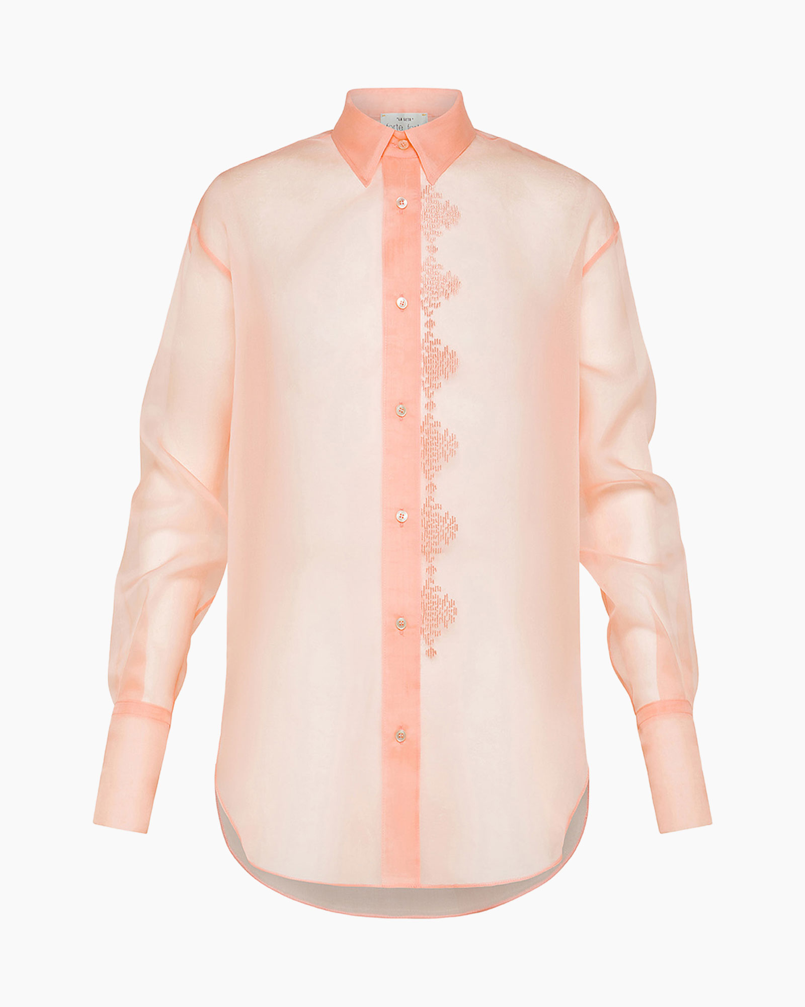 Blouse Chic Organza Silk Rose