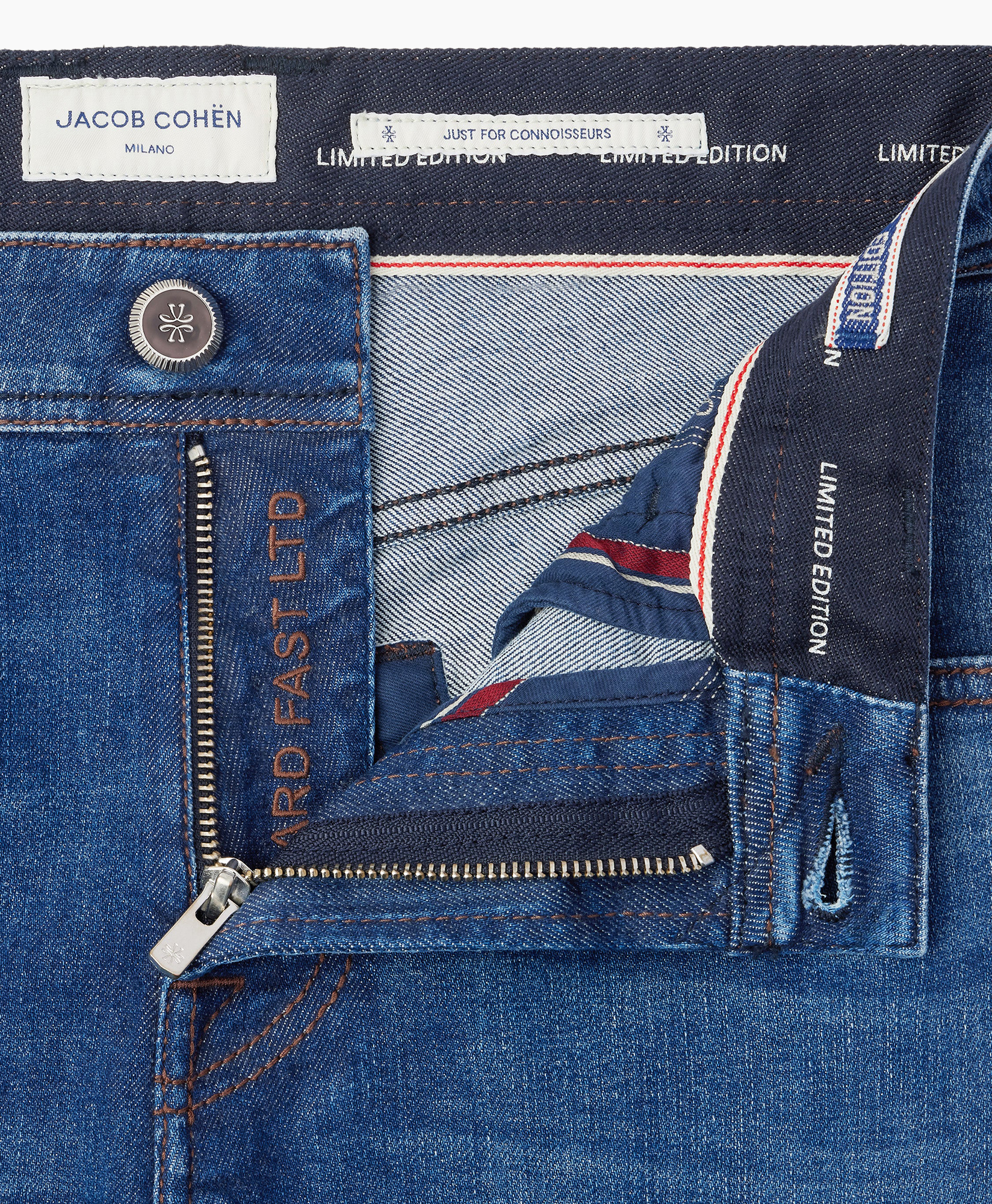spijkerbroek, rits, denim, zak, beperkte editie