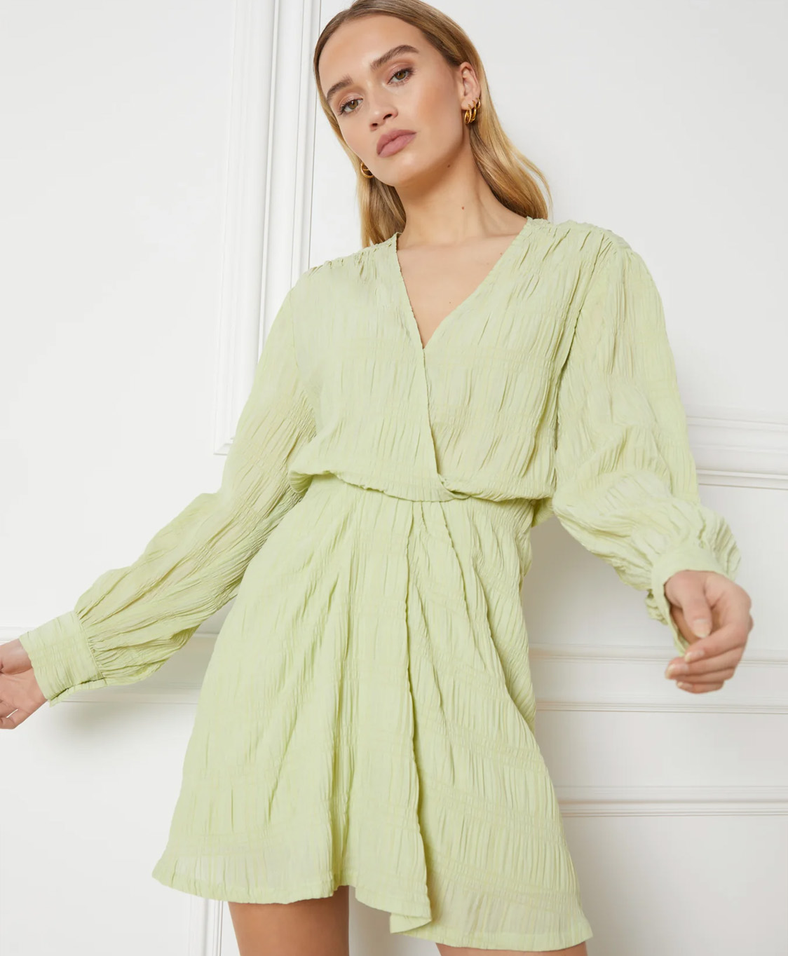 Refined Department Jurk Chaima Mint