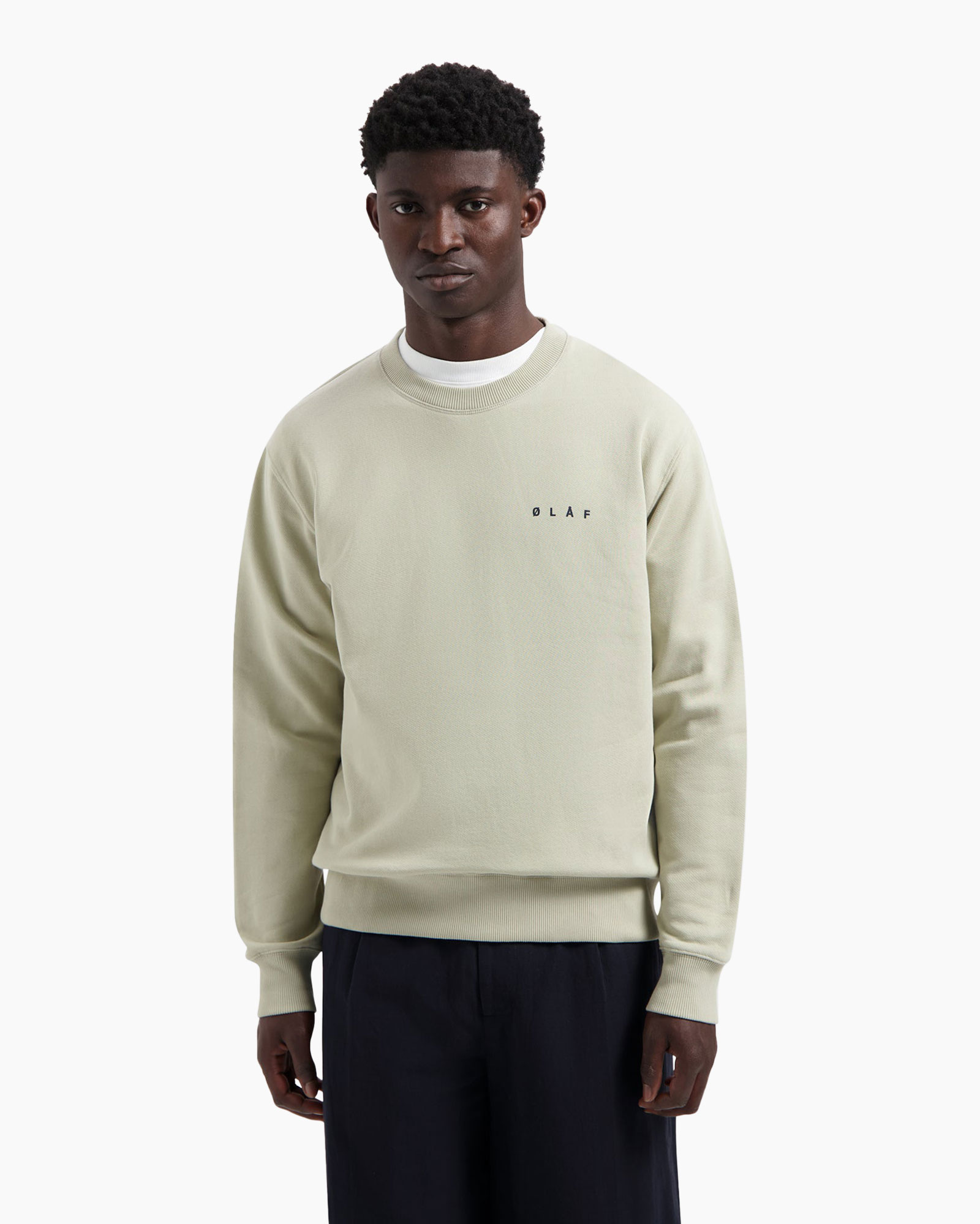 Sweater Sunscreen Face licht groen