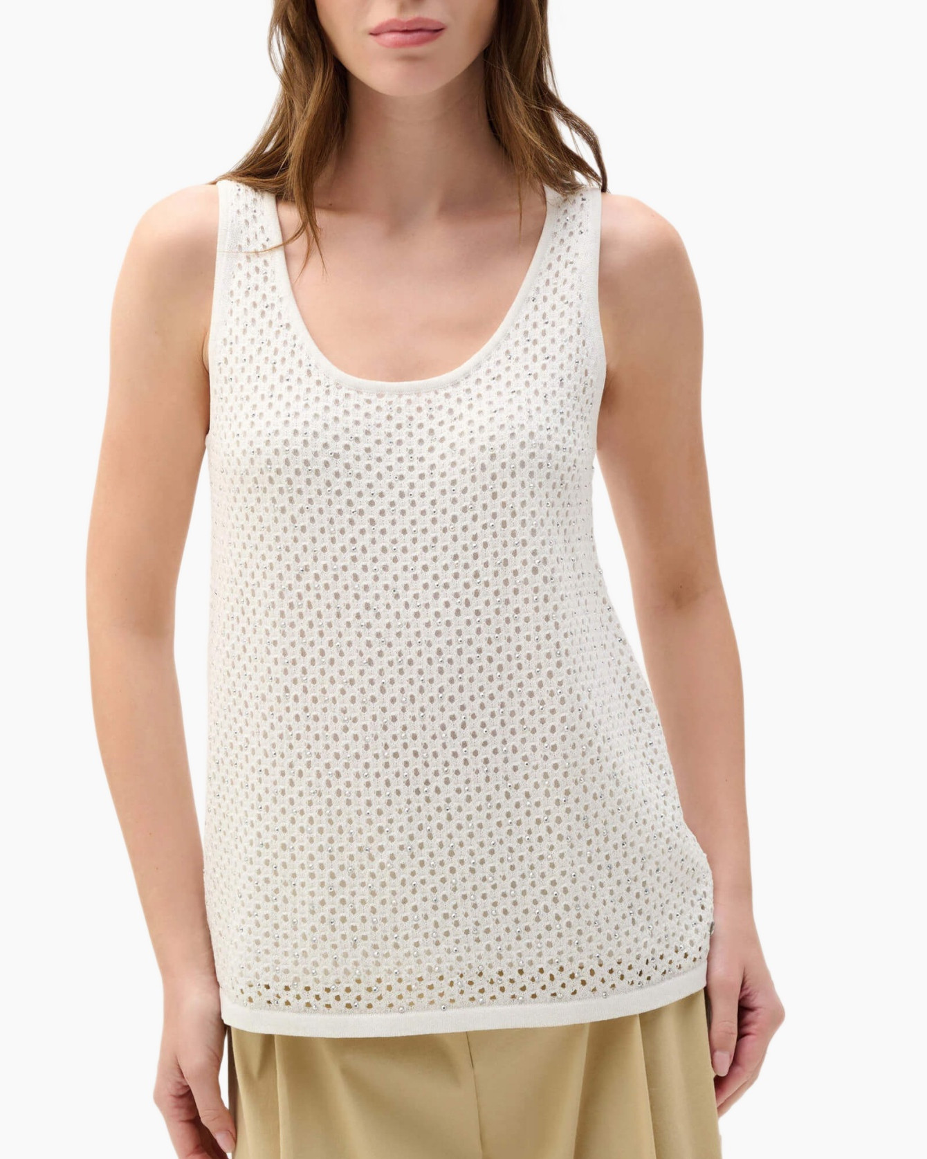 Blouse, Clothing, Tank Top, Vest