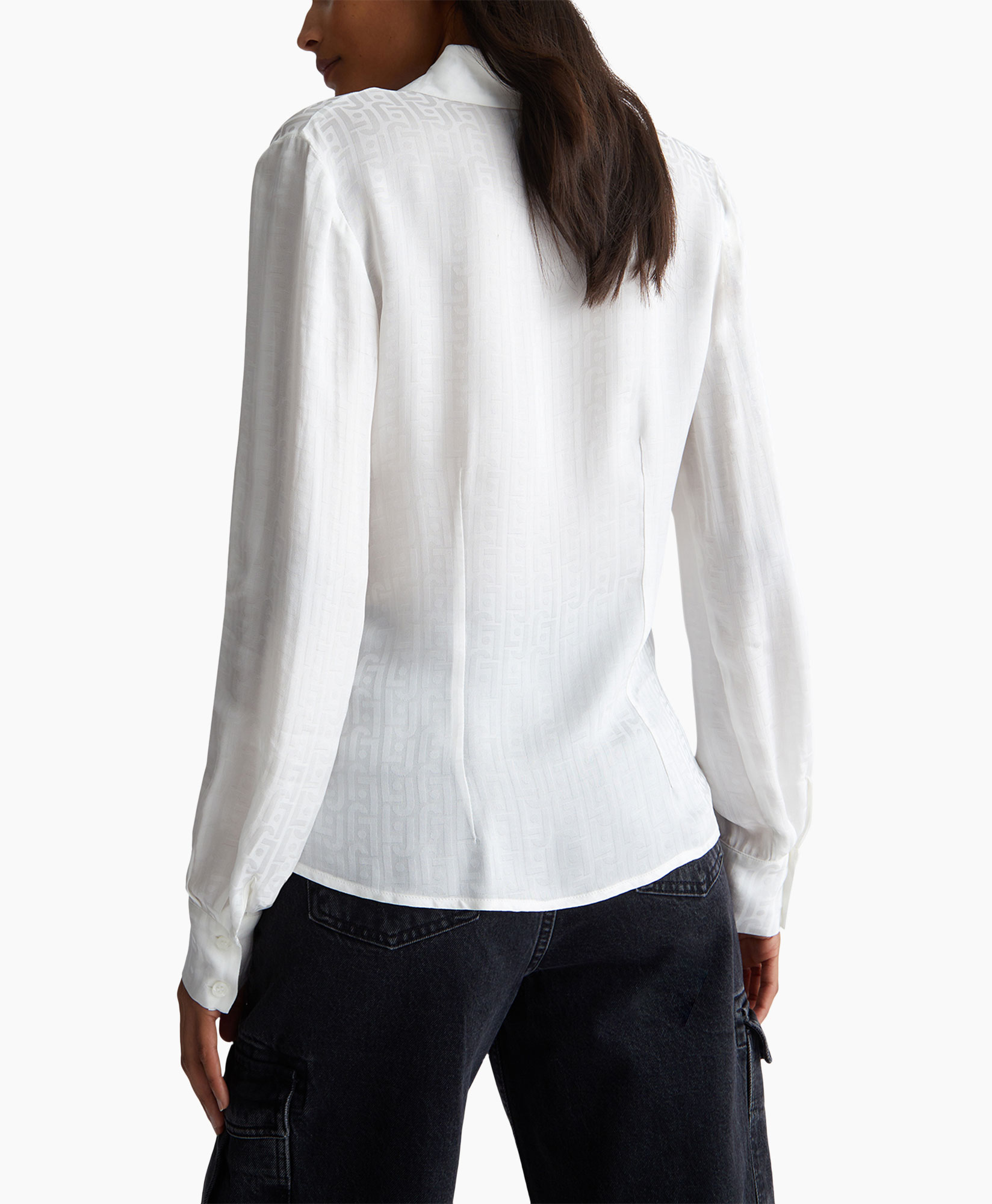 Liu Jo Blouse Camica Ts M/l Wit