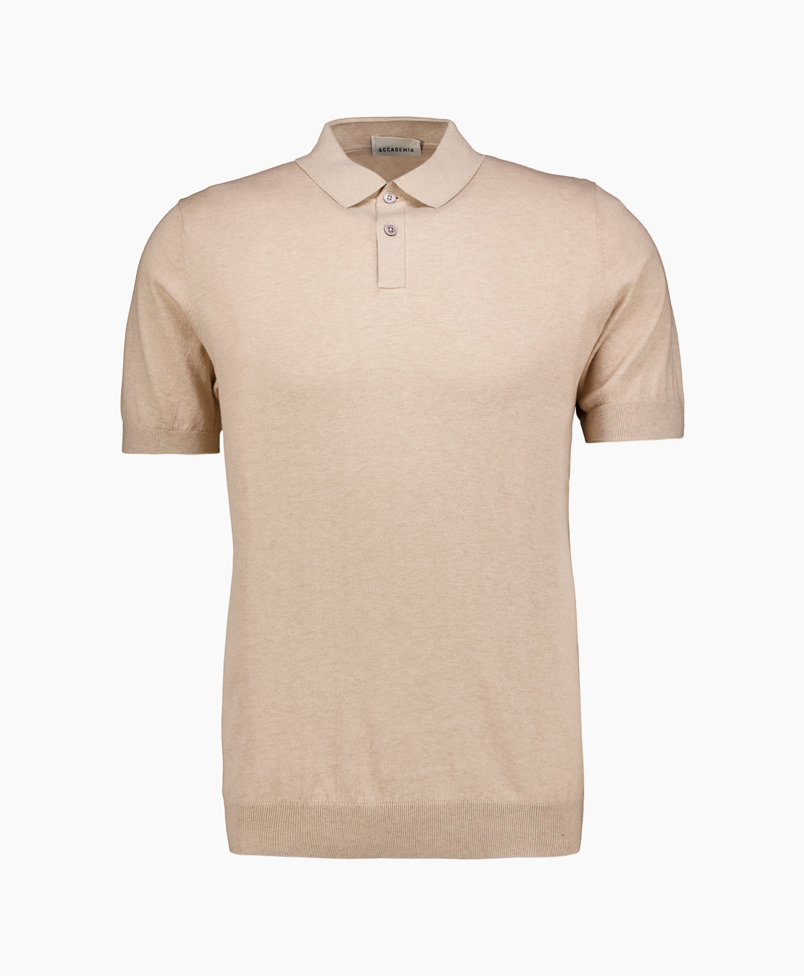 Polo Cotton Cashmere Zand
