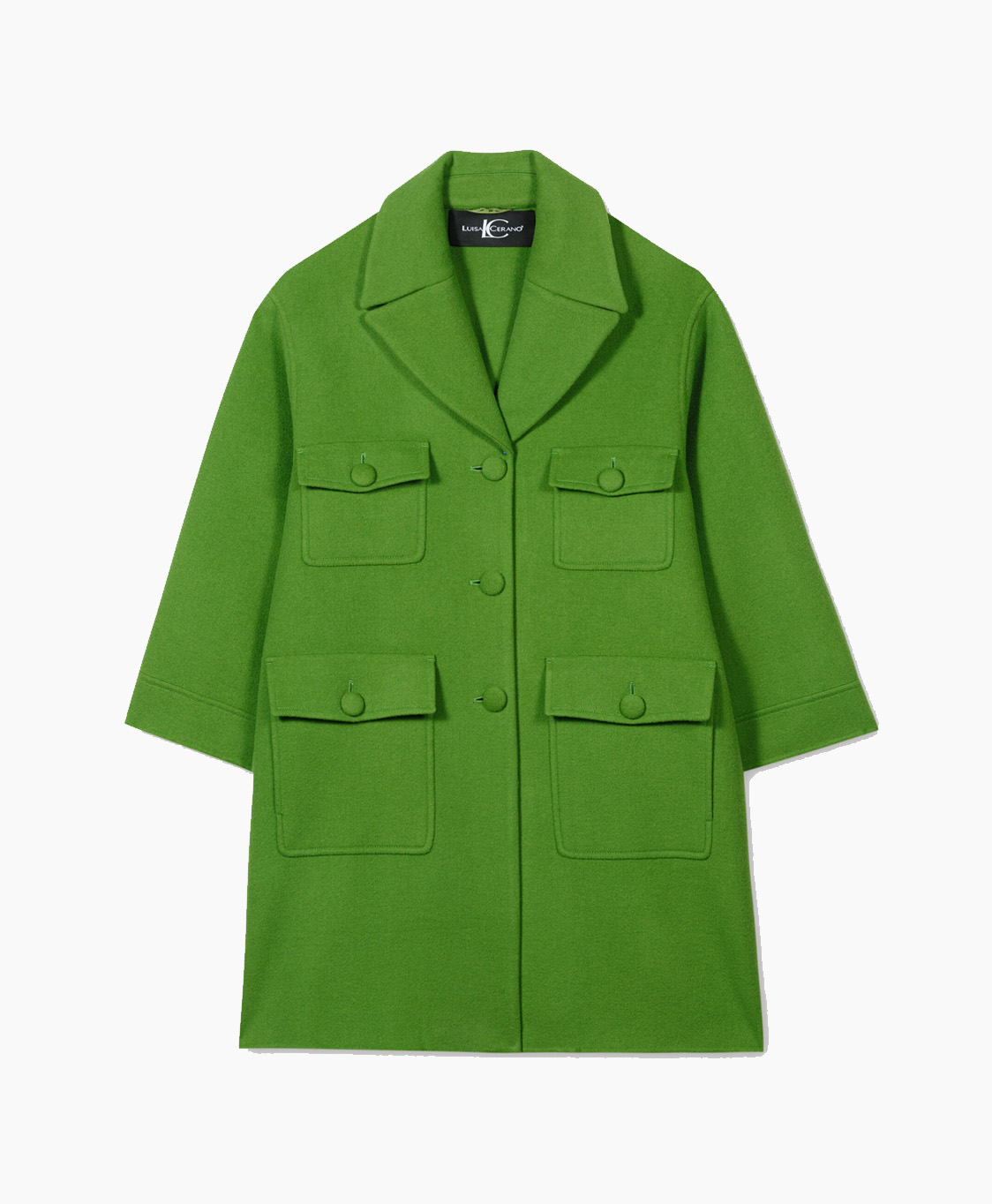 Luisa Cerano Coat 478914/4080-0 Olijf