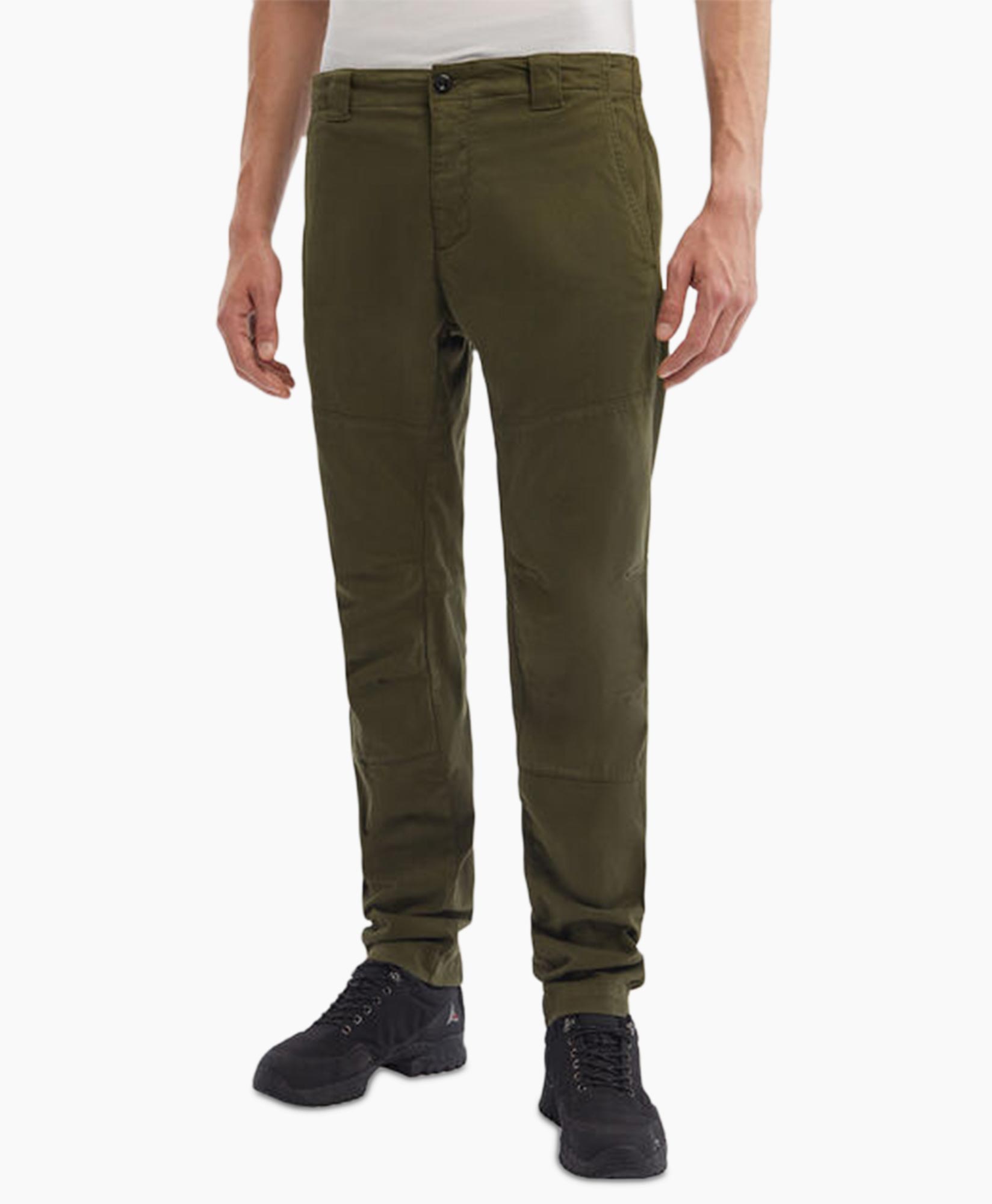 Cp Company Cargobroek Stretch Sateen Cargo Groen