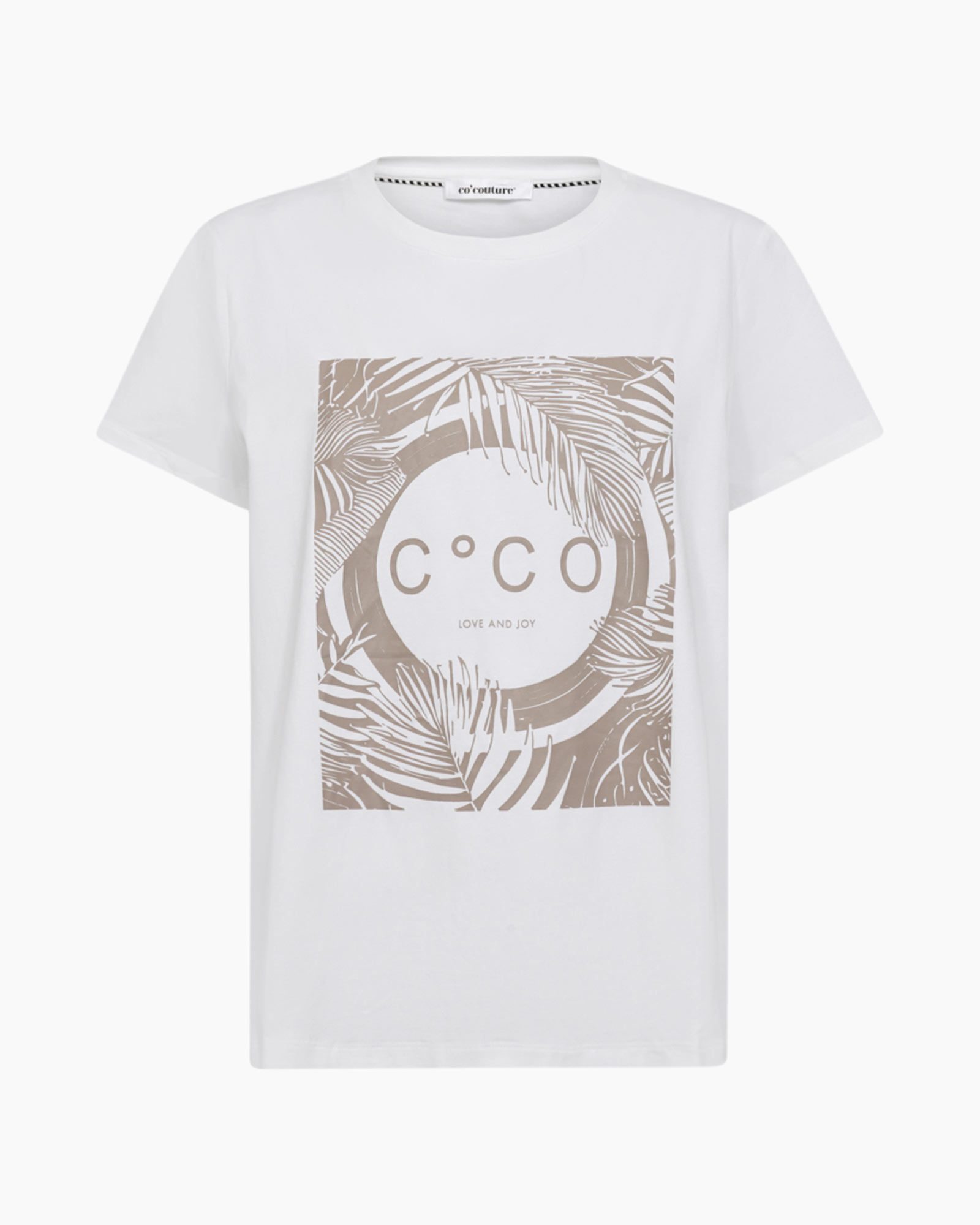 T-shirt Korte Mouw Siara Summer Wit